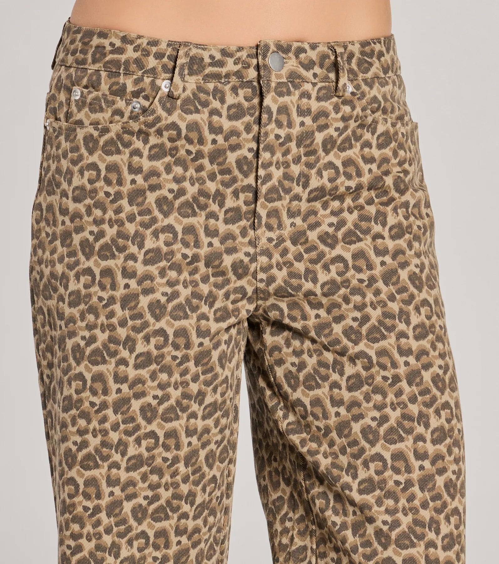 Premium Wildly Chic Leopard Print Baggy Pants - Ultimate Style Upgrade