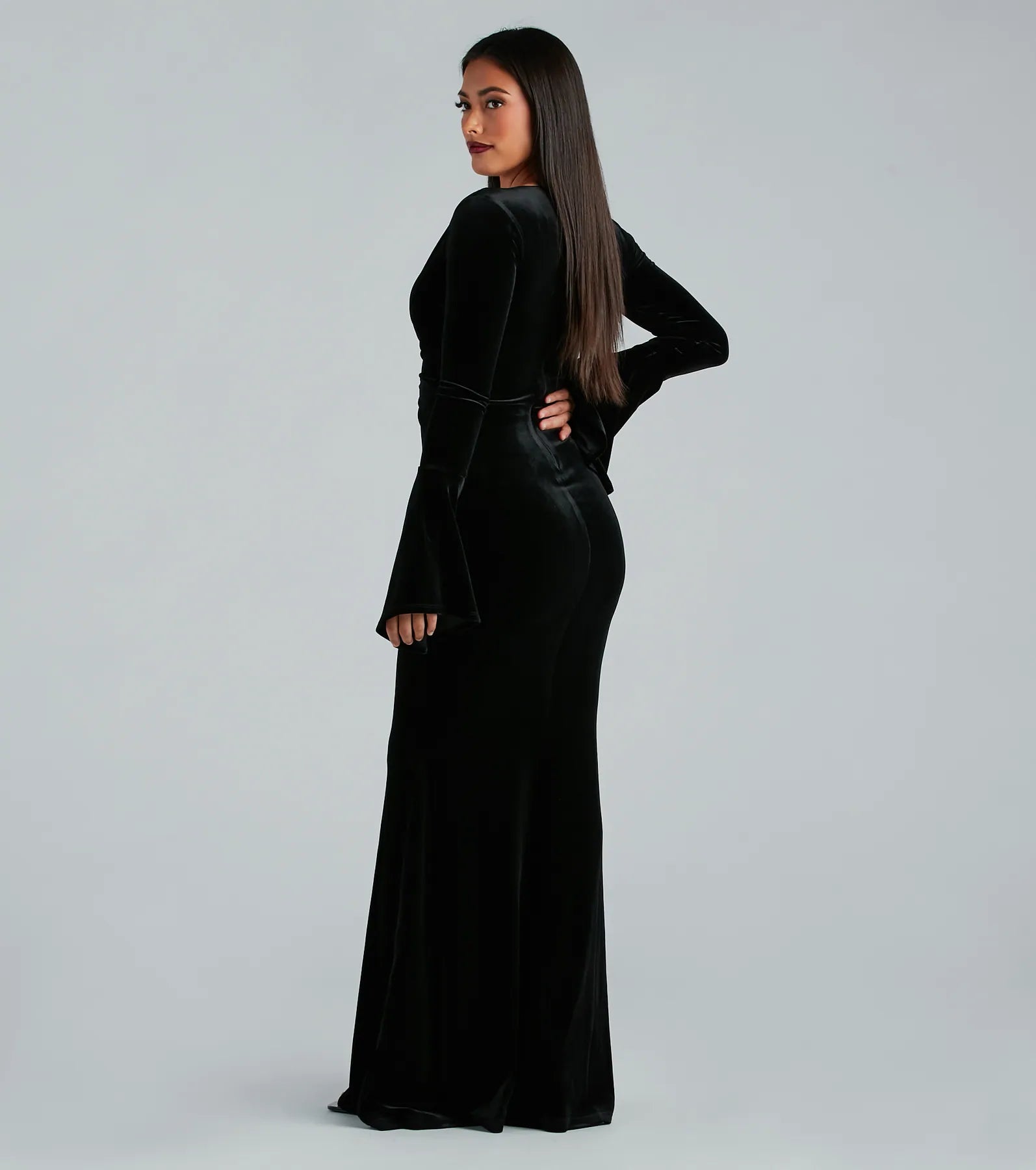 Premium Milena Velvet Mermaid Gown - Ultimate Formal Dress