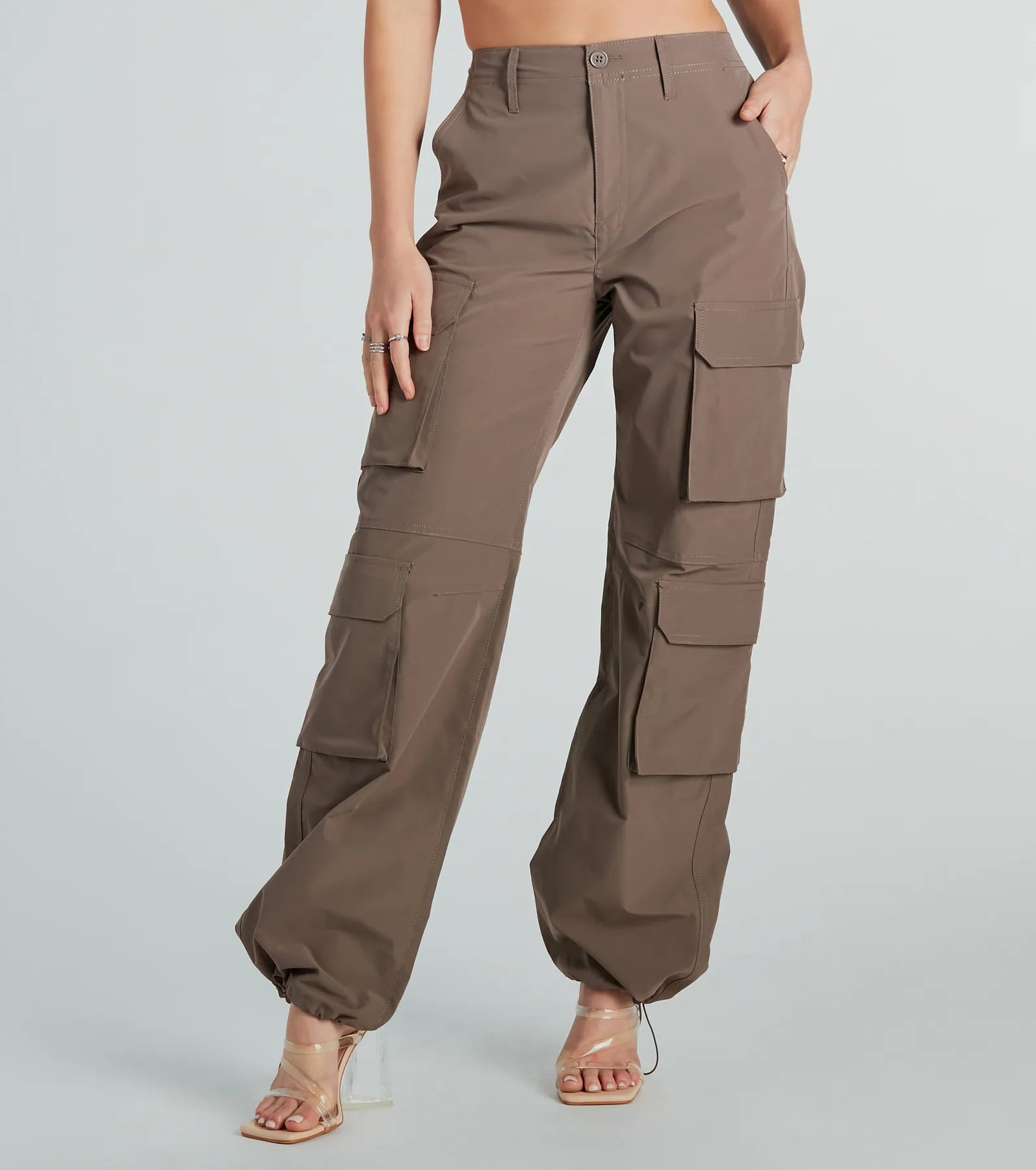 Ultimate High-Rise Cargo Pants - Stylish & Functional