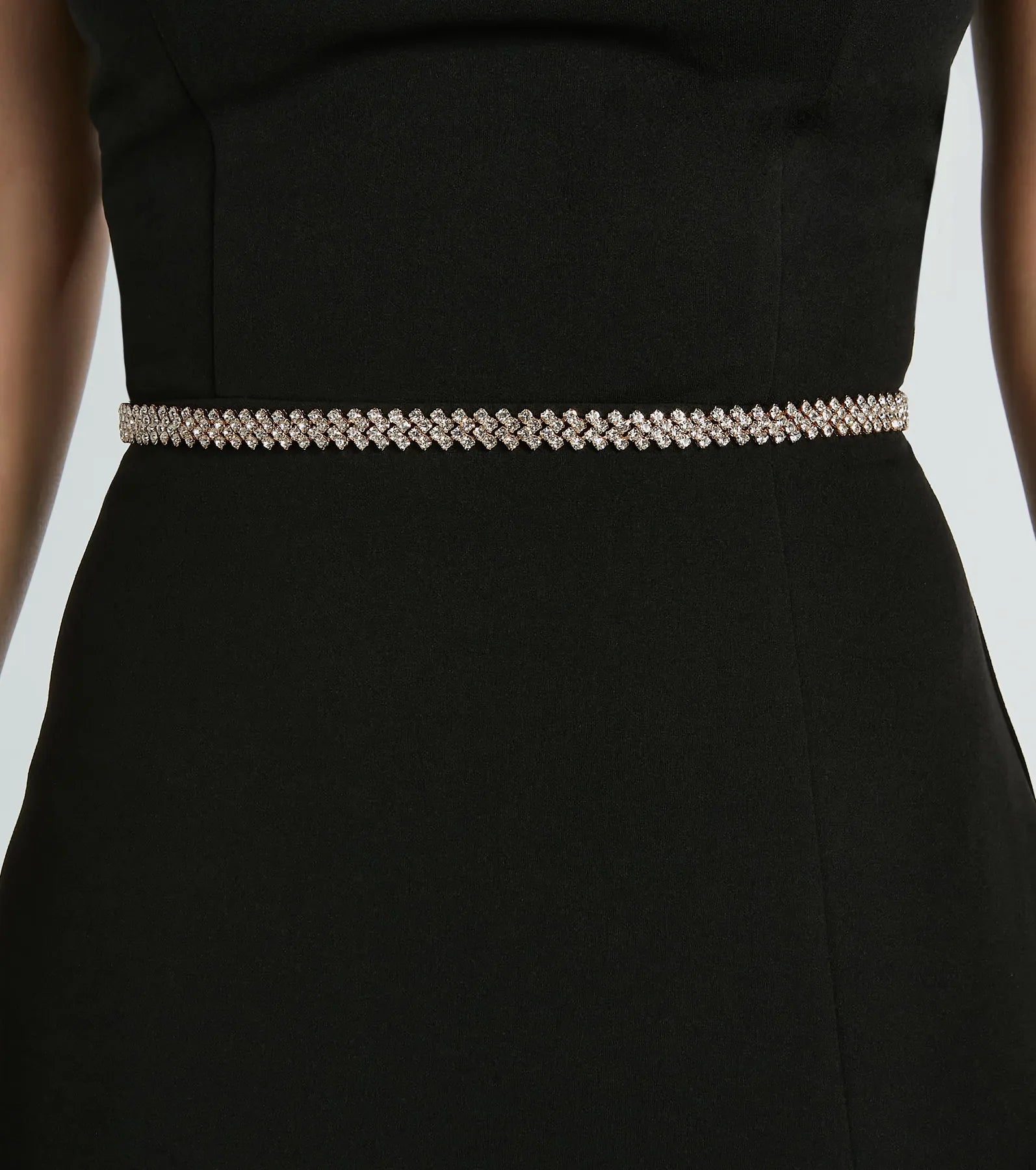 Premium Rhinestone Sparkle Belt - Always Classy