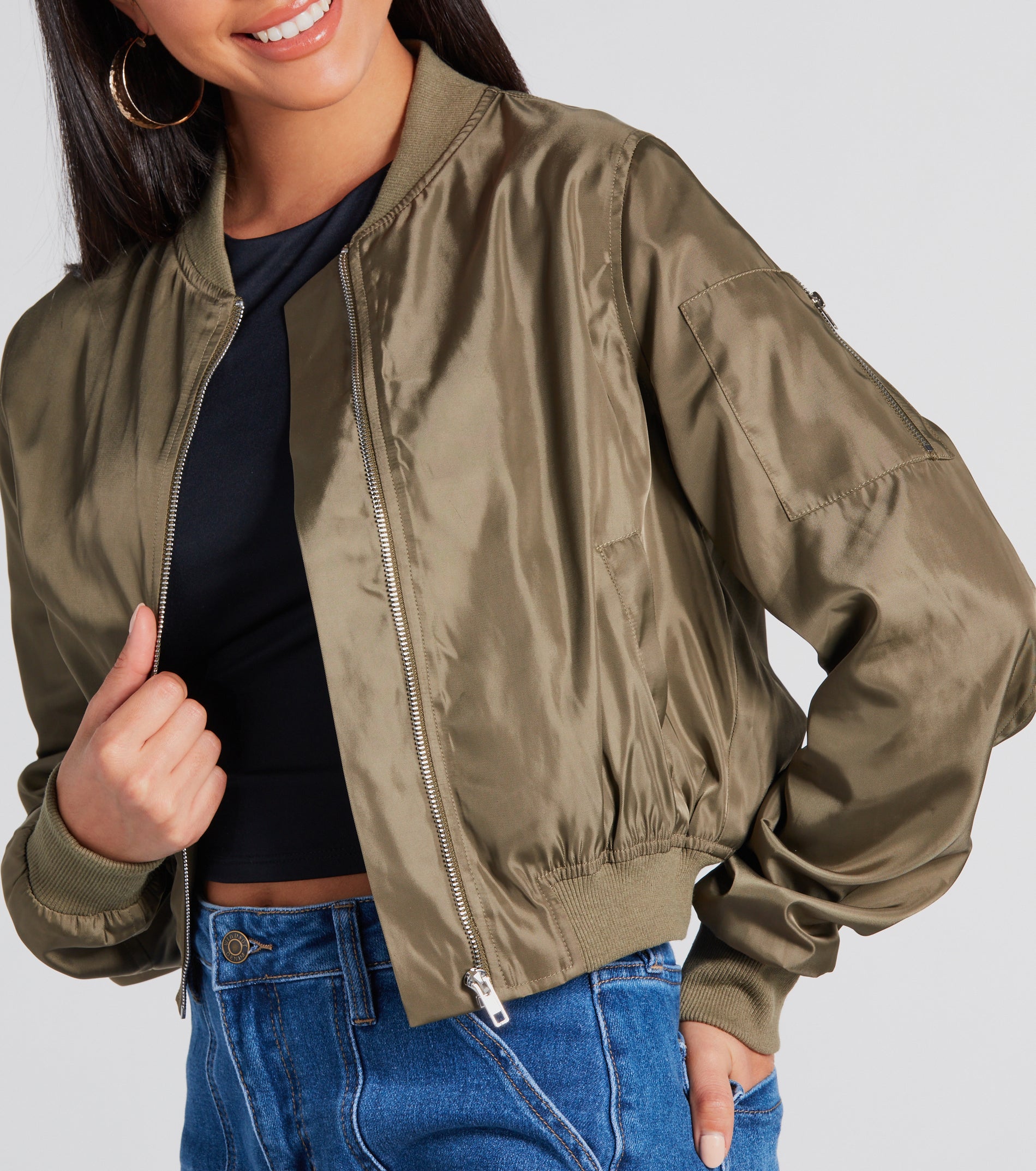 Ultimate Woven Bomber Jacket - Elevate Your Style