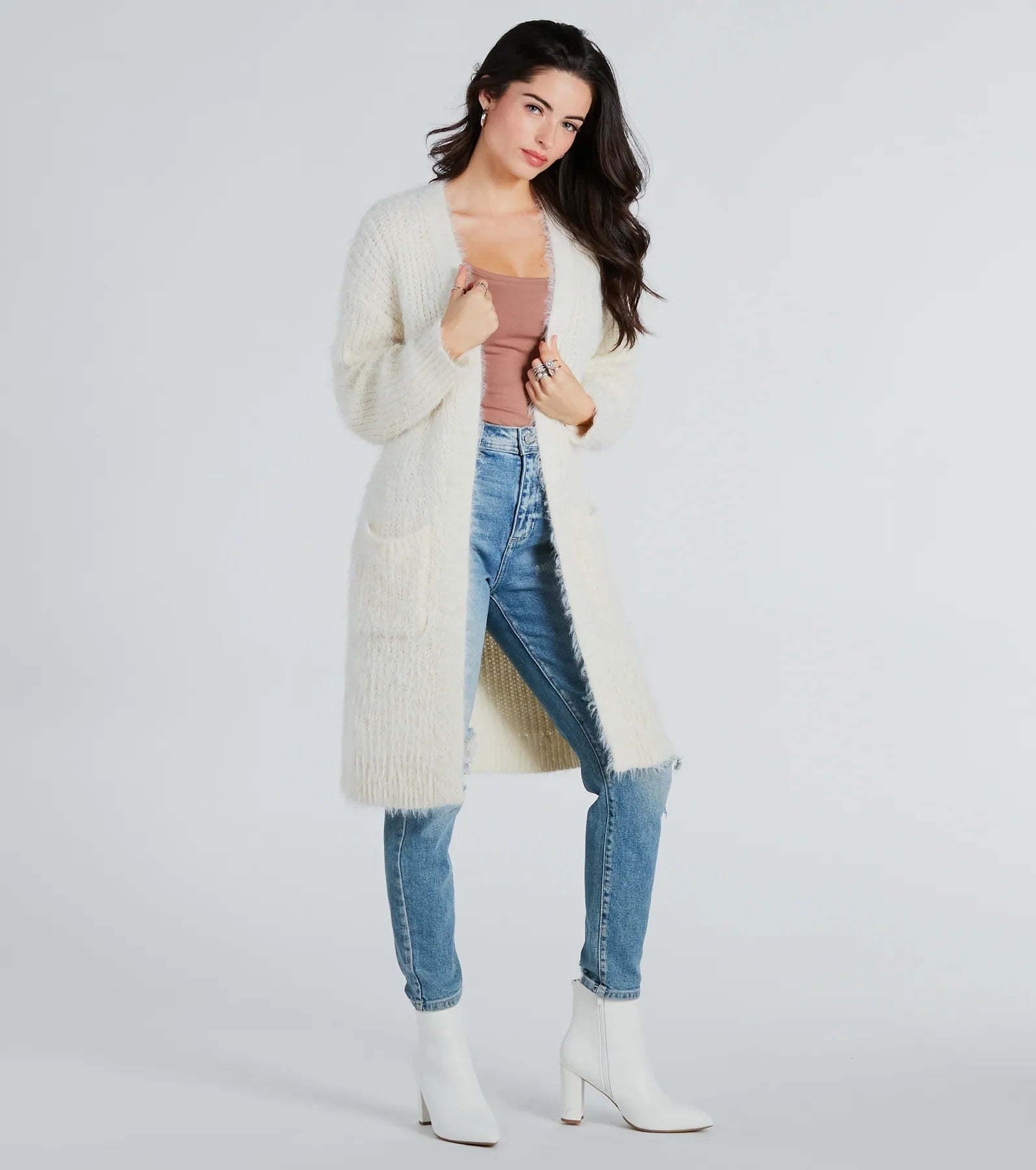 Ultimate Cozy Touch Eyelash Knit Duster Cardigan