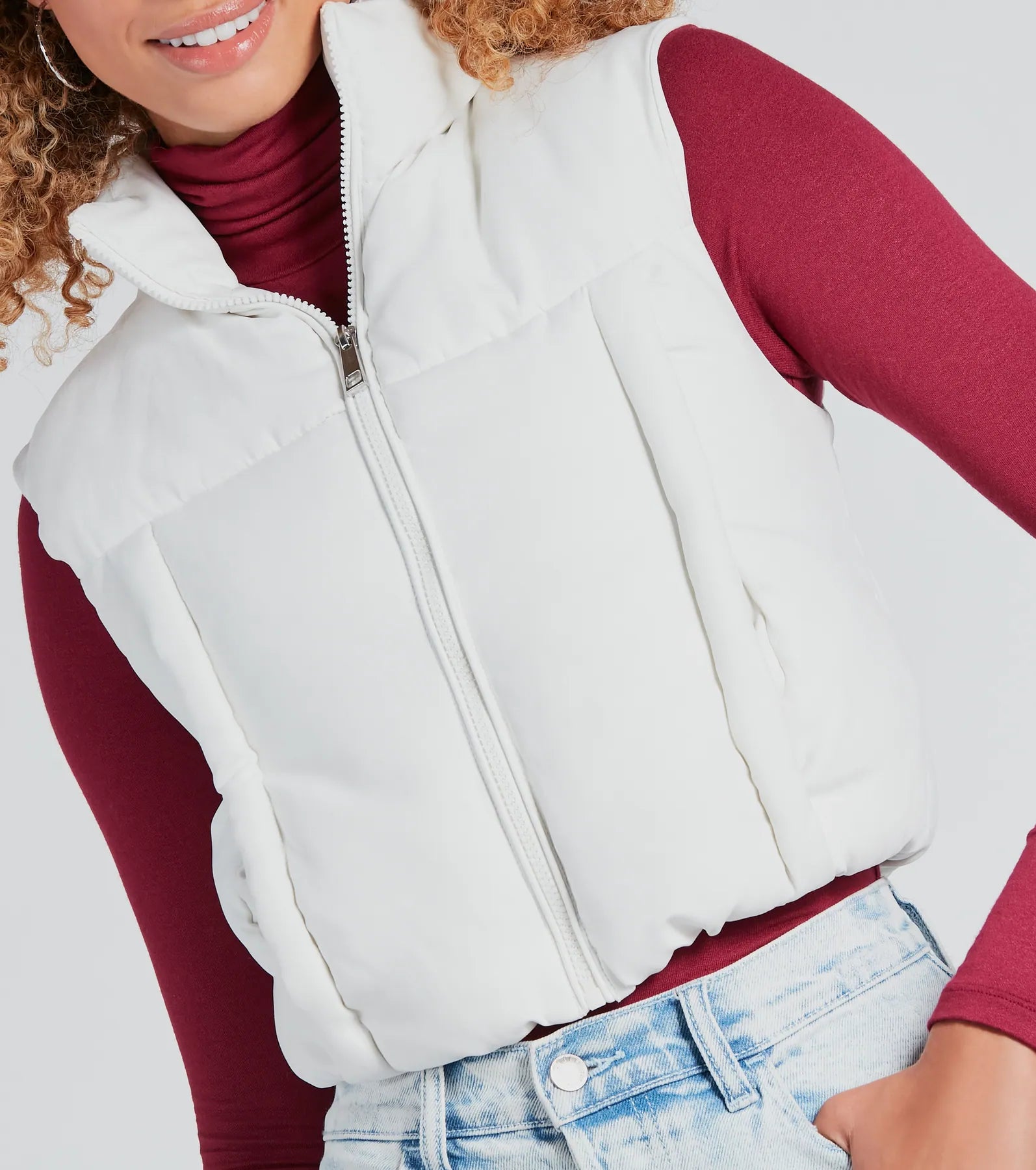 Premium Aspen Bound Brushed Twill Puffer Vest - Ultimate Winter Style