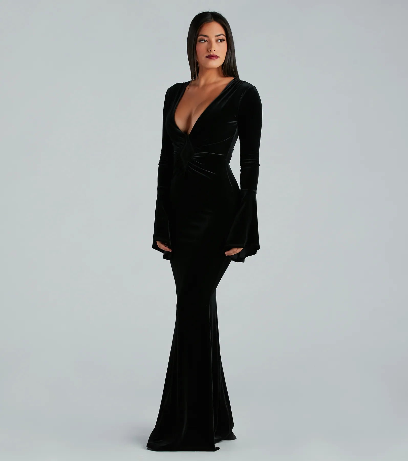 Premium Milena Velvet Mermaid Gown - Ultimate Formal Dress