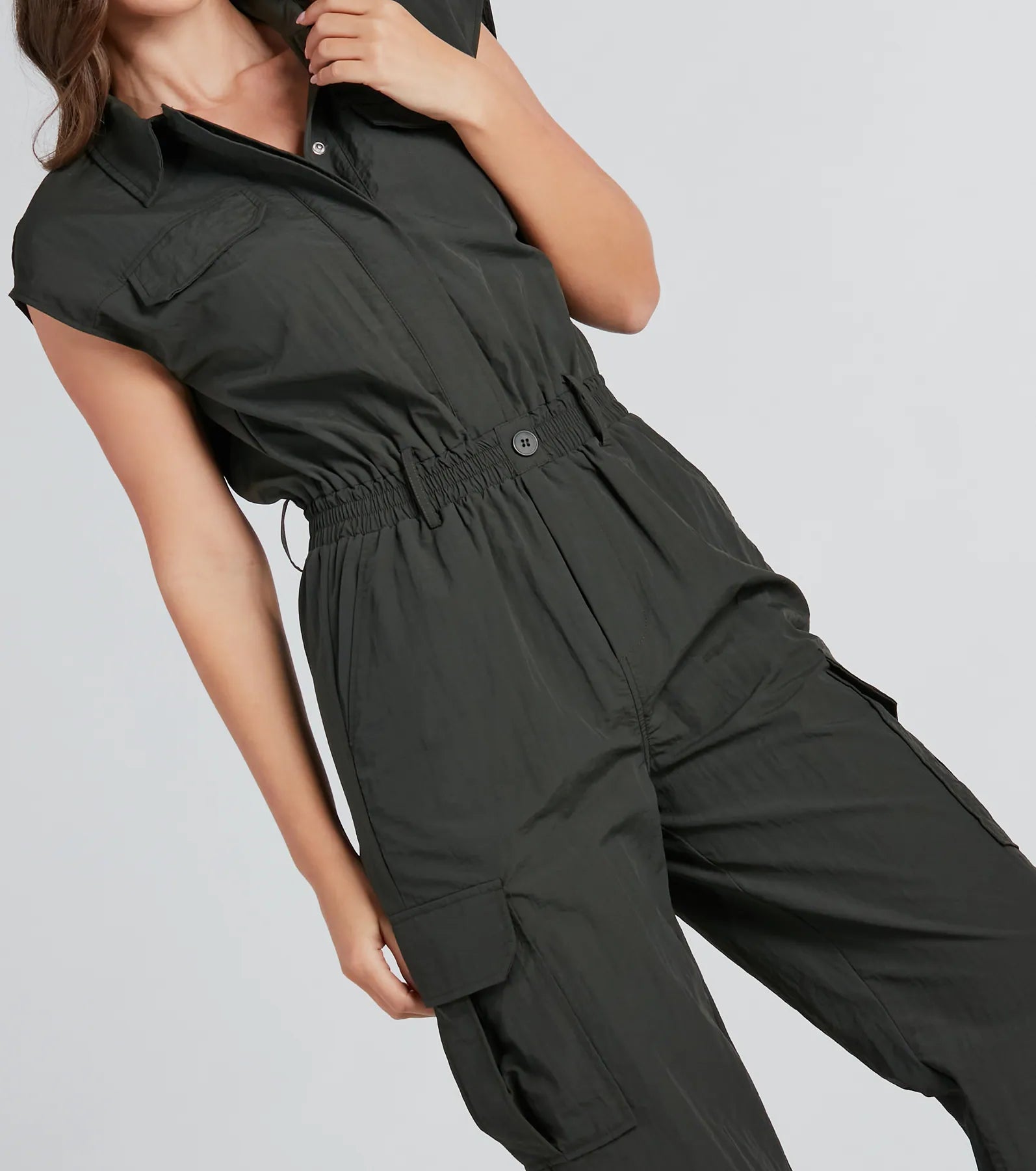 Ultimate Street Style Sleeveless Cargo Jumpsuit - Upgrade Your Look