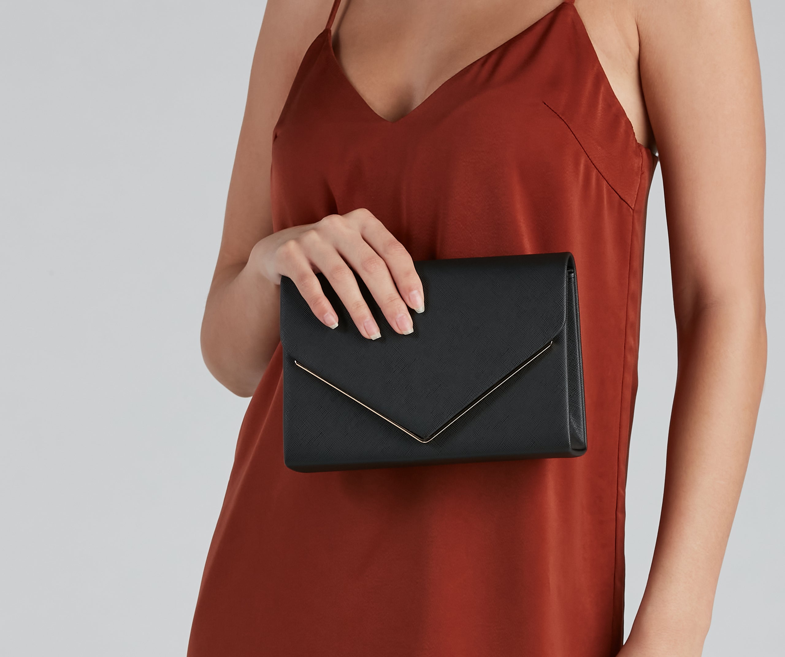 Premium Faux Leather Envelope Crossbody Bag - Ultimate Style Upgrade