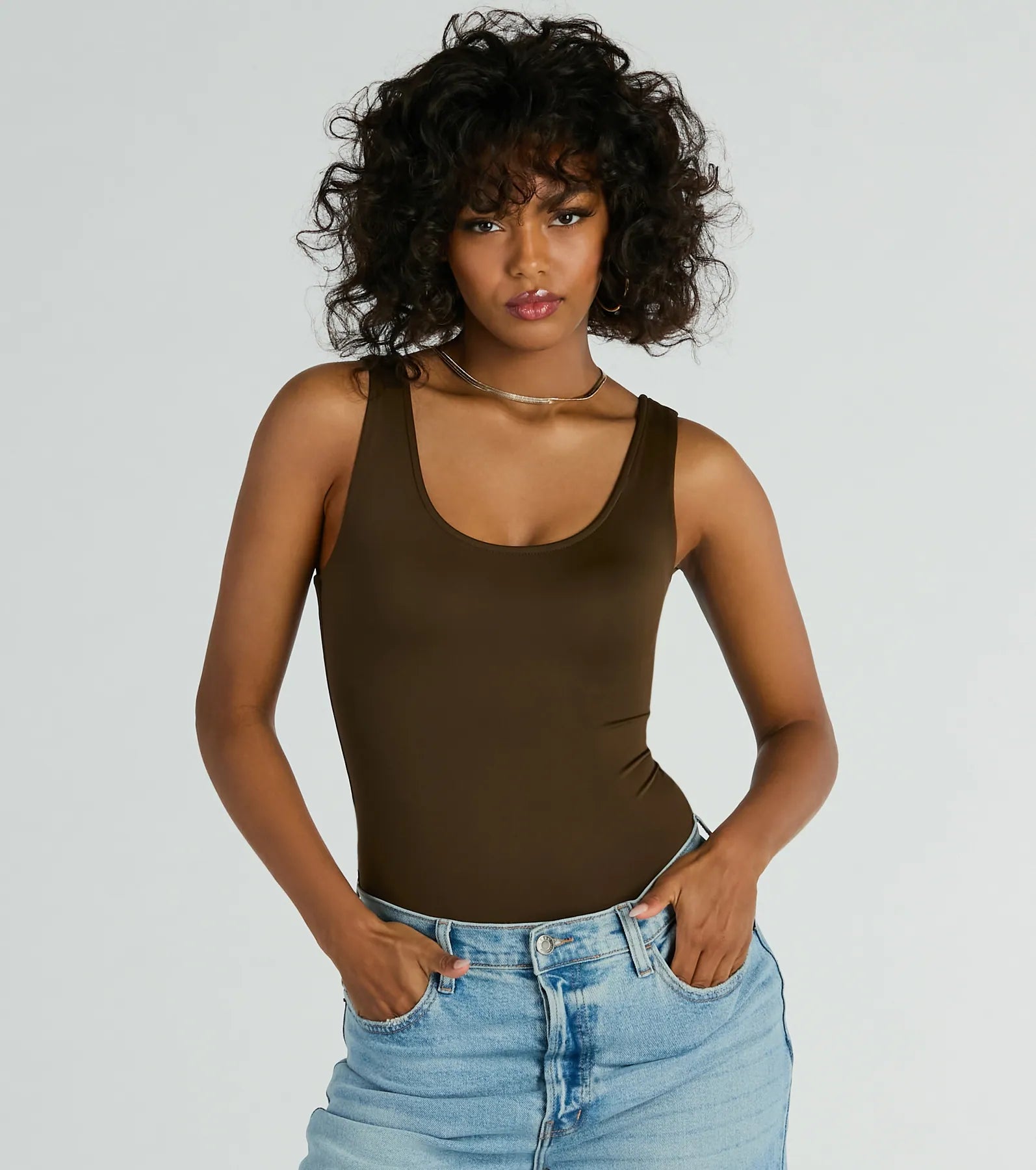 Ultimate Smooth Silhouette Sleeveless Bodysuit - Premium Fit & Style