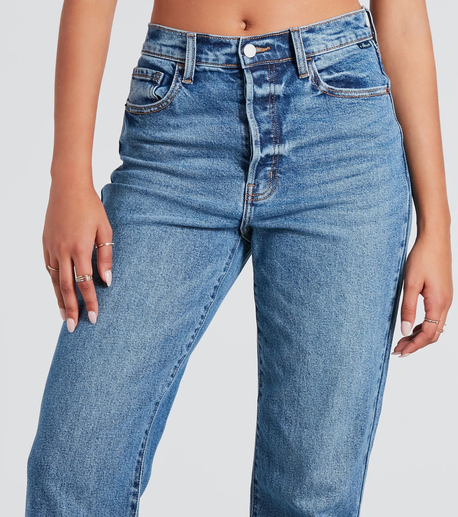 Premium High-Rise Straight-Leg Boyfriend Jeans - Ultimate Comfort & Style