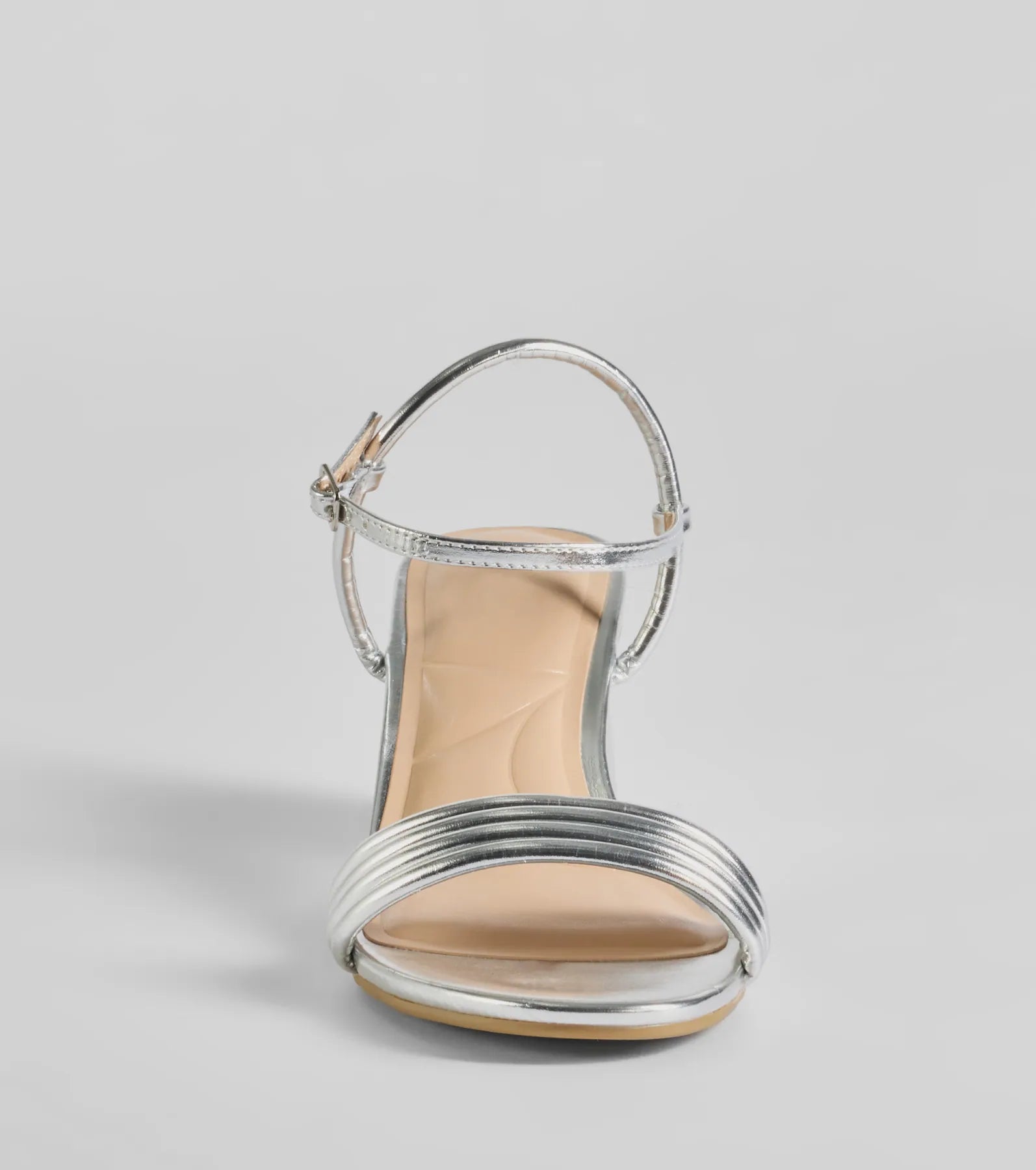 Ultimate Classic Strappy Faux Leather Block Heels - Timeless Elegance