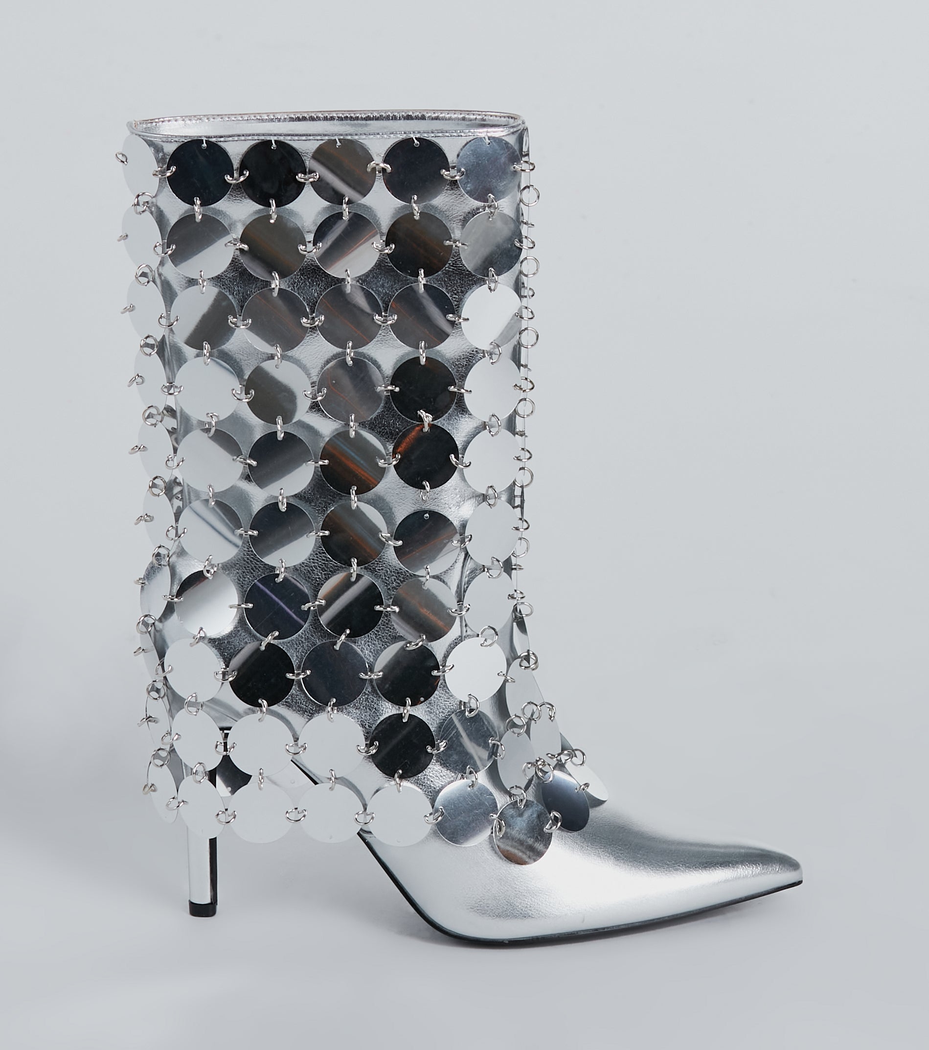 Ultimate Glam Sequin Stiletto Boots - Showstopper Edition