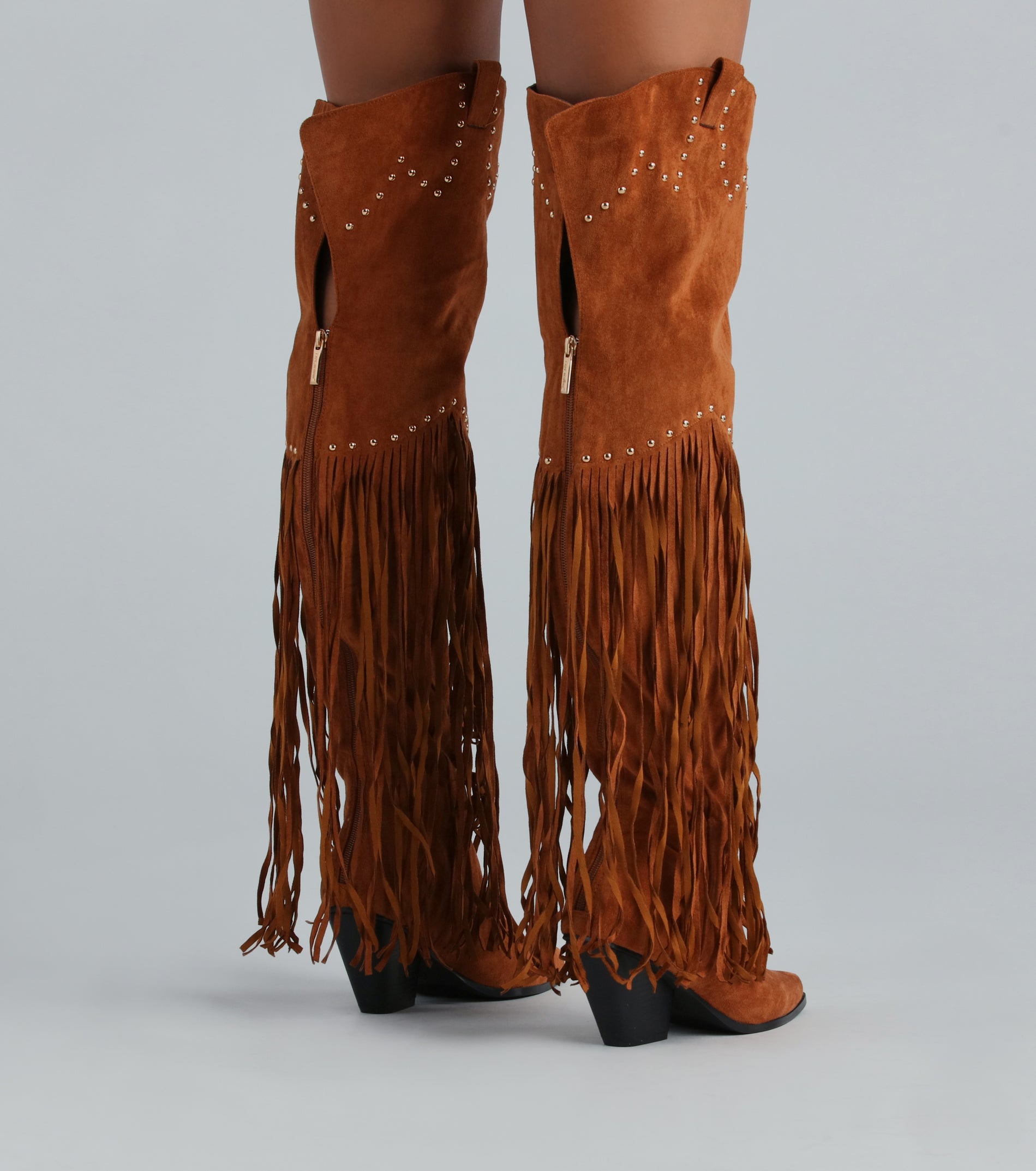 Premium Fringe Western Boots - Ultimate Country Chic