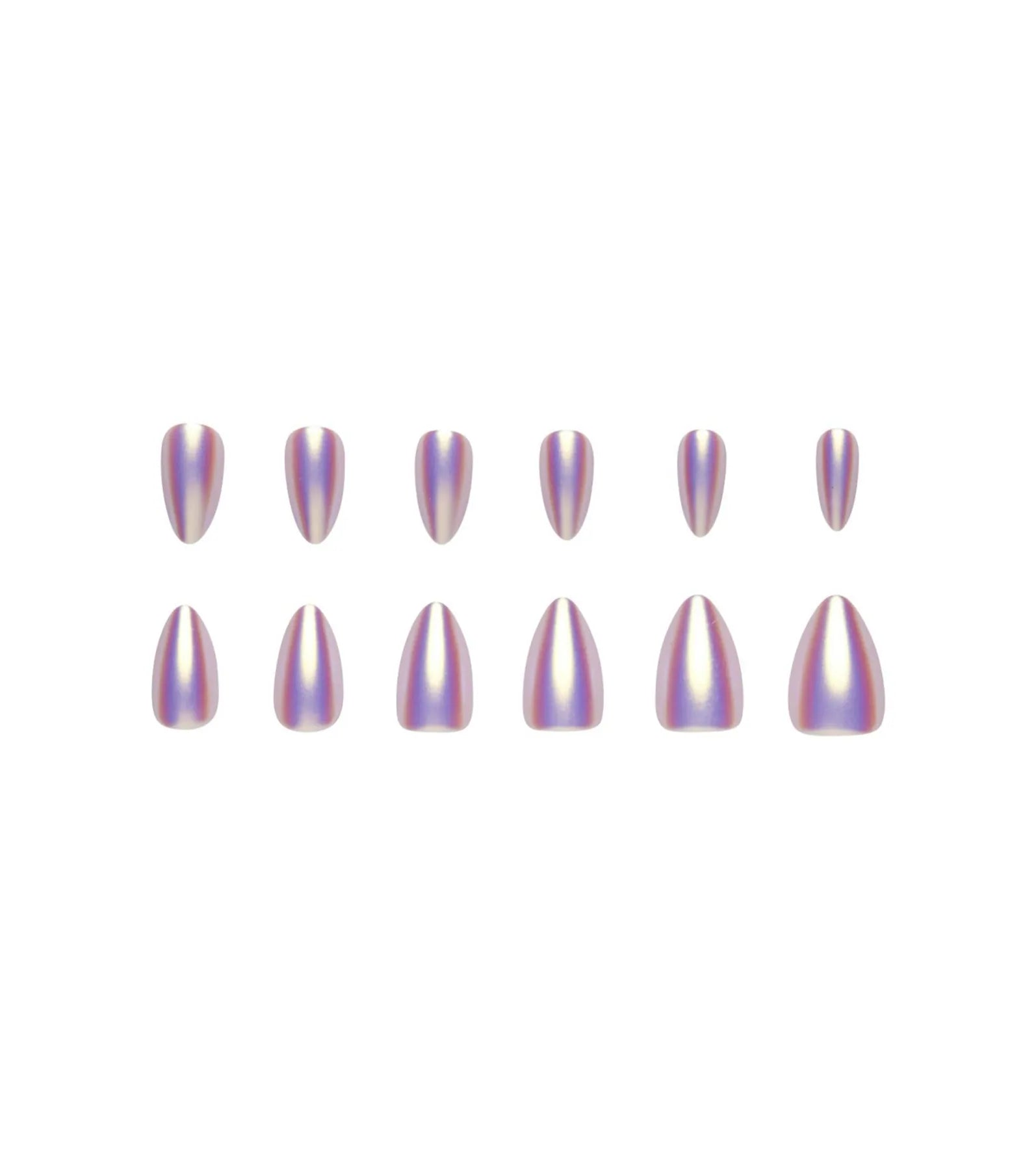 Ultimate Mystic Pearl Press-On Nail Kit - Glow & Shimmer Edition