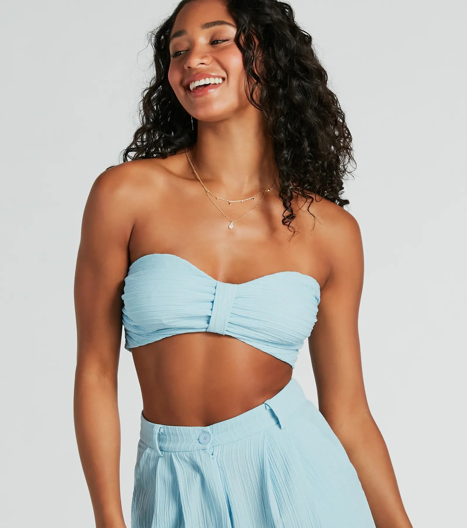 Ultimate Strapless Tube Crop Top - Endless Vacay Collection