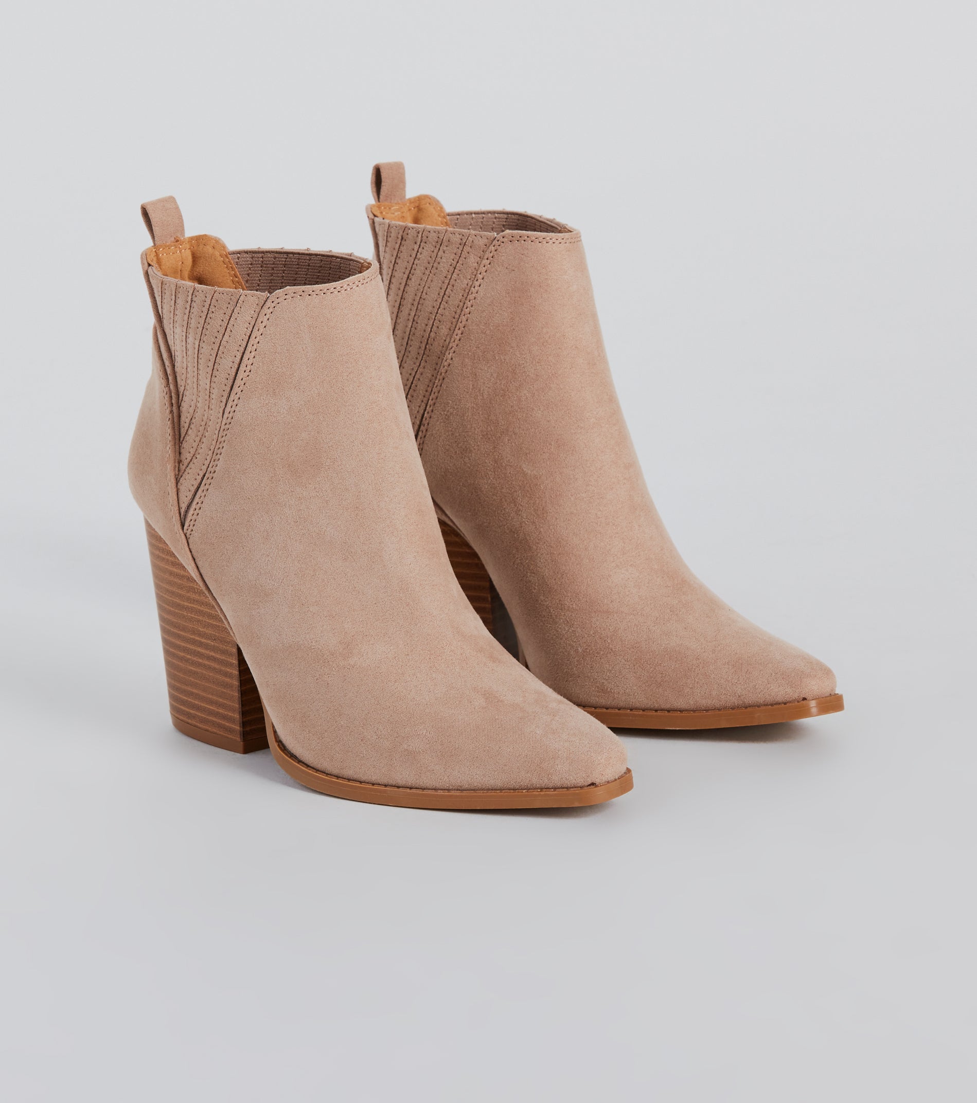 Ultimate Western Chic Block Heel Booties