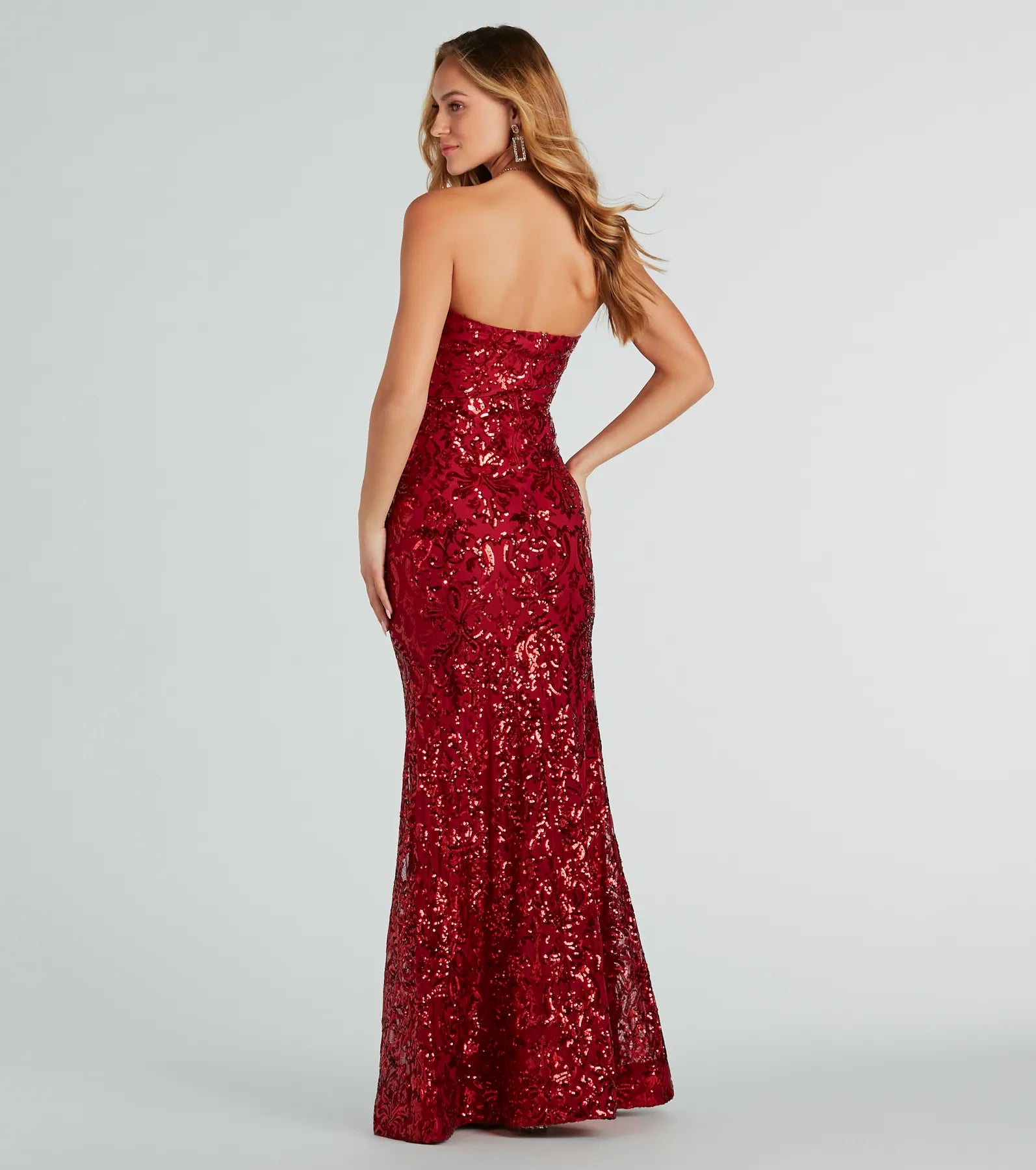 Ultimate Leighton Sequin Mermaid Gown for Black Tie Events