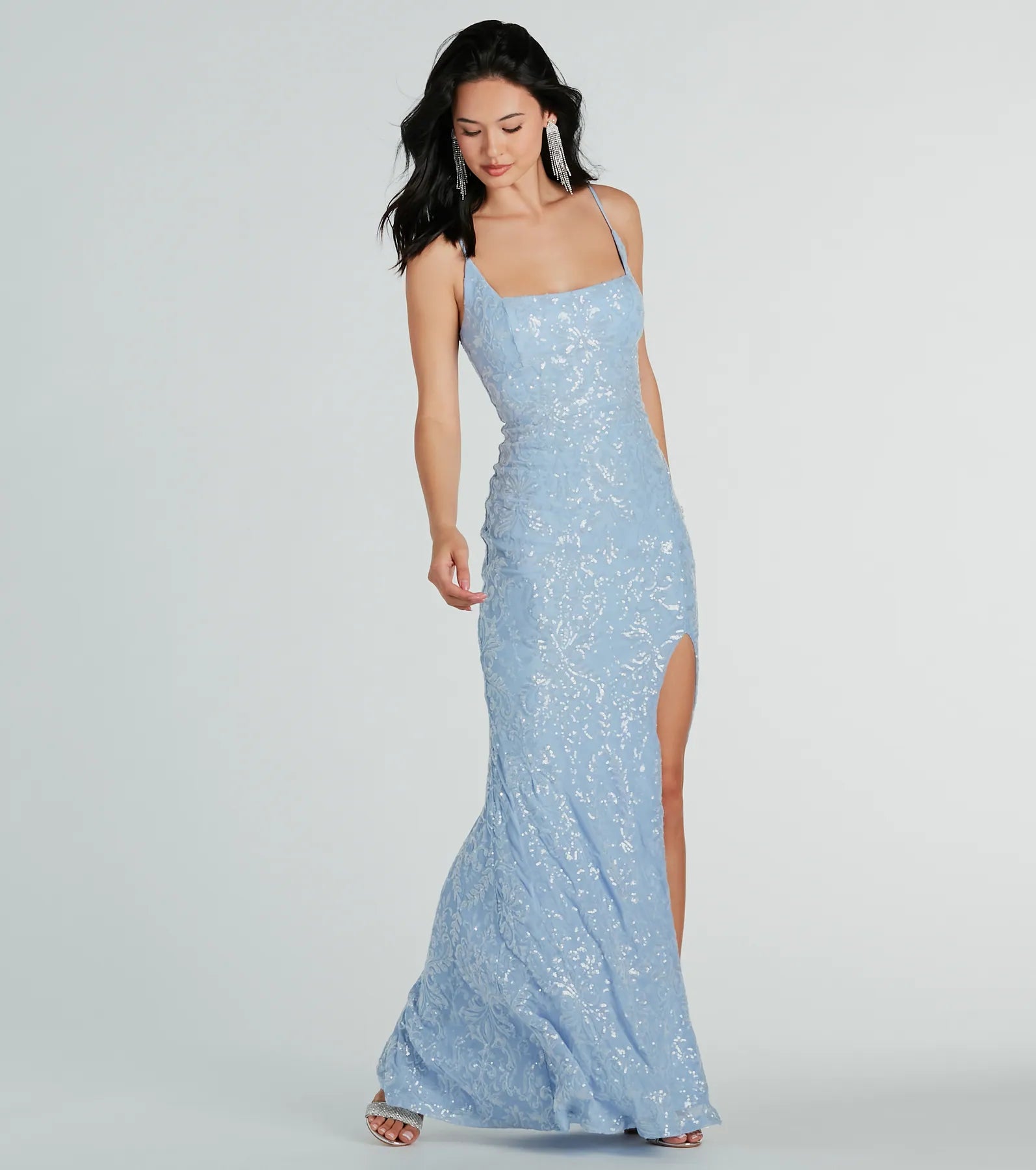 Premium Kailani Sequin Mermaid Gown