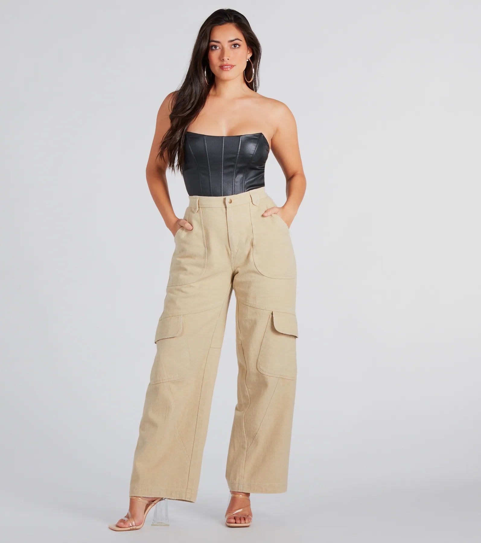 Premium Casual Mood Wide-Leg Cargo Pants - Upgrade Your Style