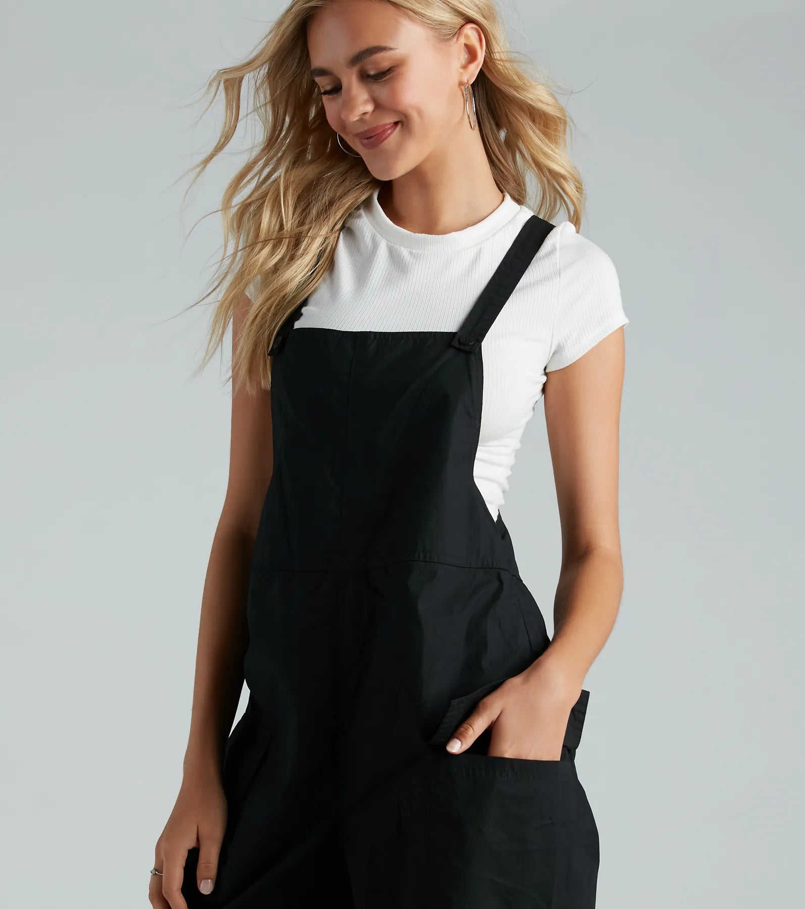 Ultimate Effortless Parachute Cargo Overalls - Premium Cotton Style