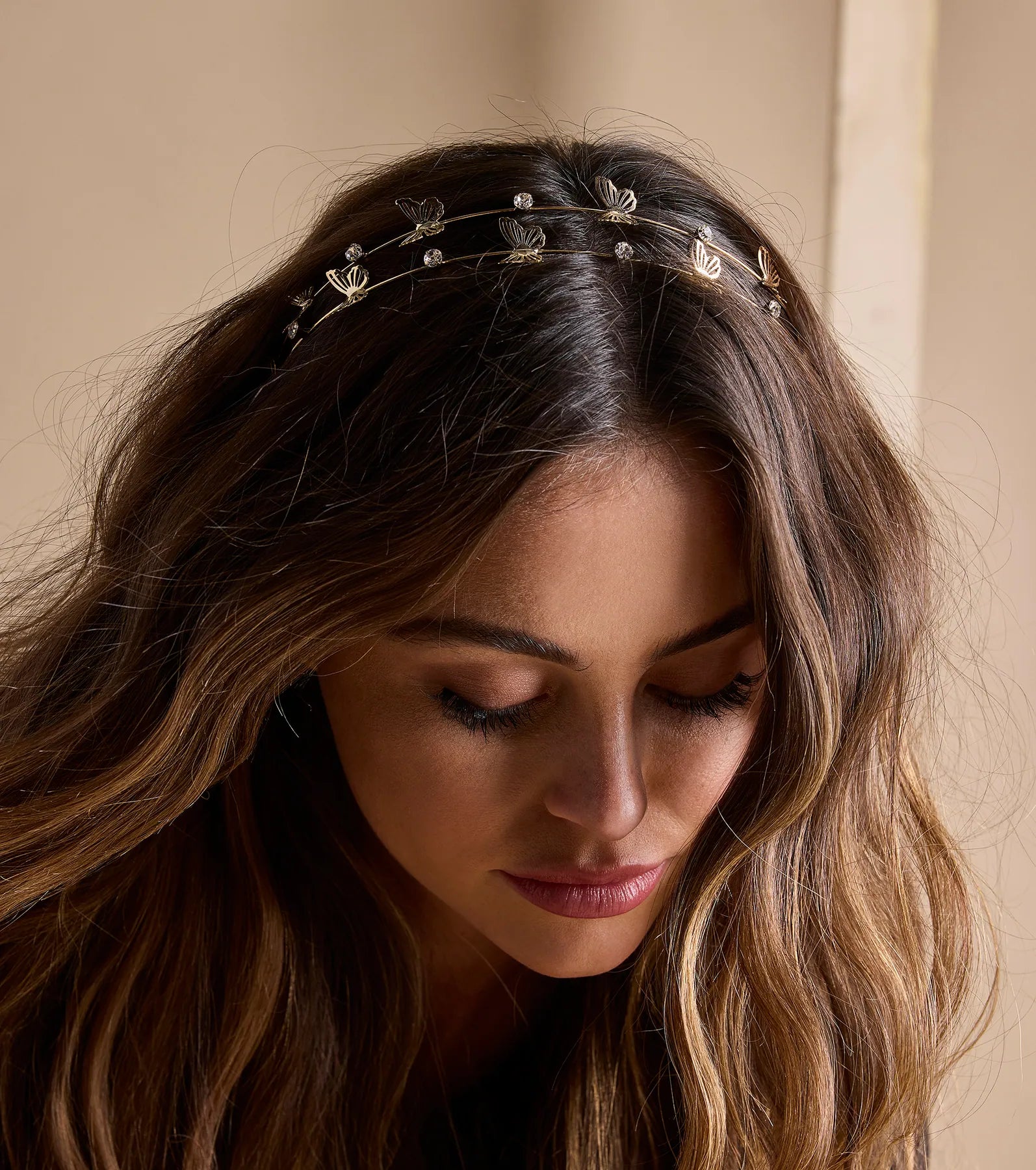 Premium Butterfly Rhinestone Headband - Ultimate Style Statement