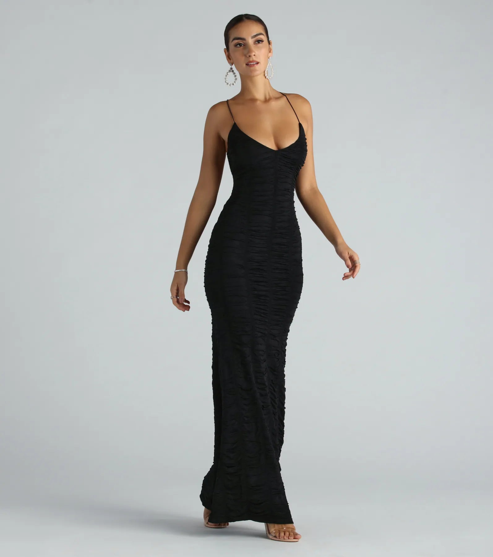 Ultimate Nala Elegant Ruched Mermaid Gown