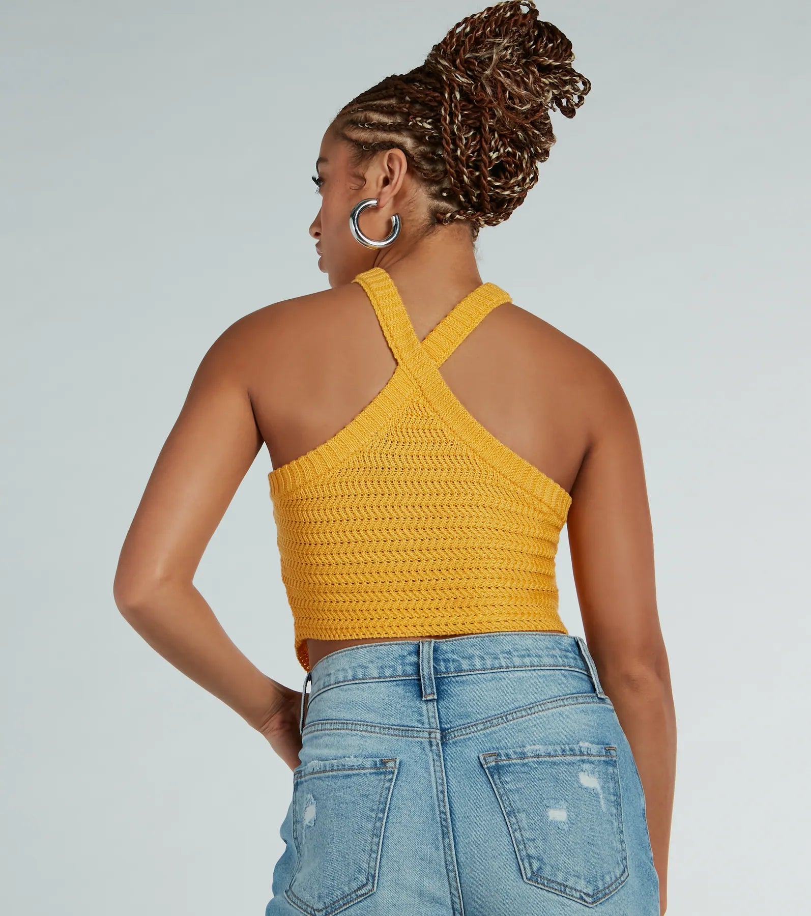 Ultimate Summer Halter Knit Crop Top - Cutest Style