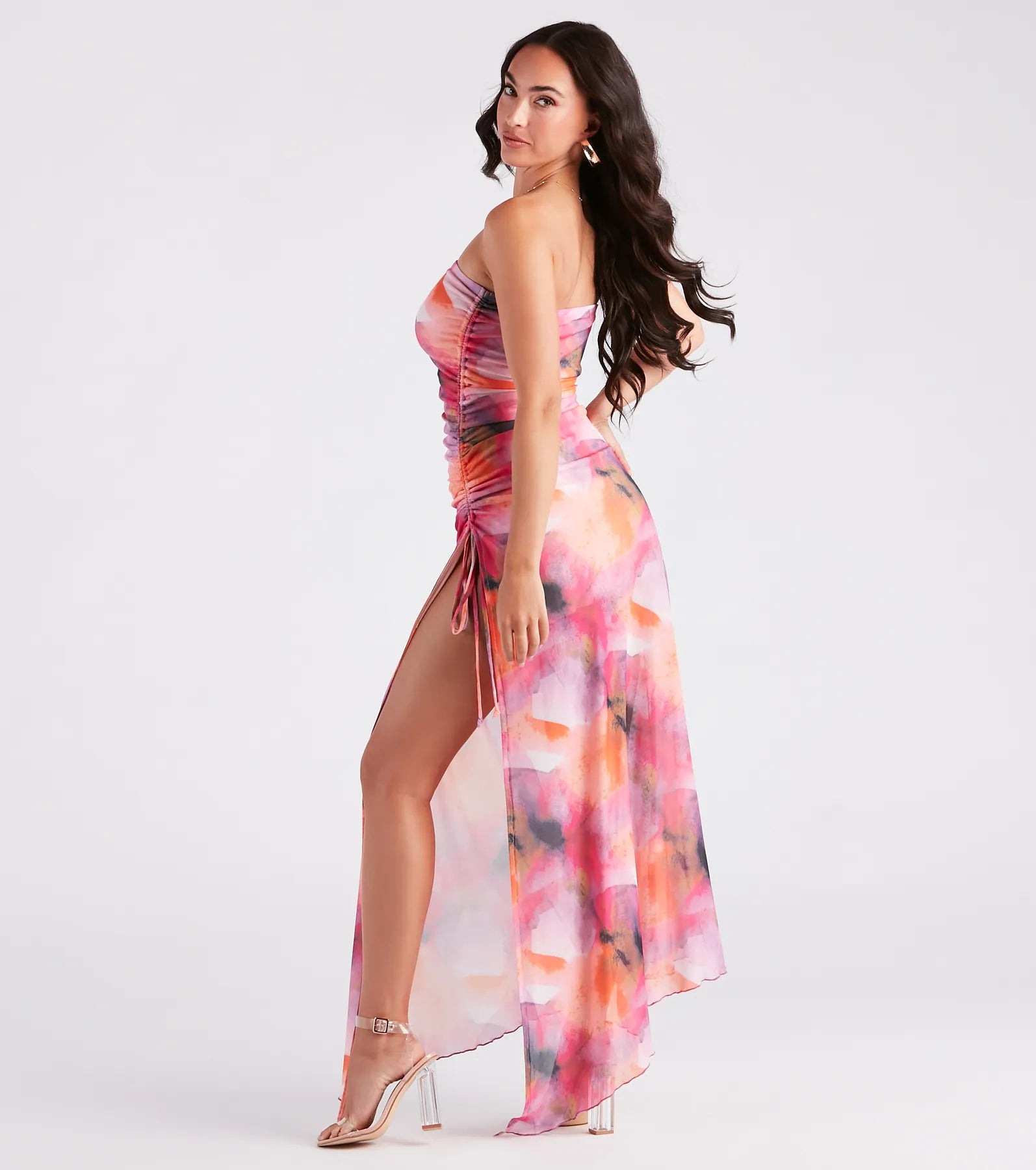 Ultimate Marble Print Maxi Dress - Major Crush