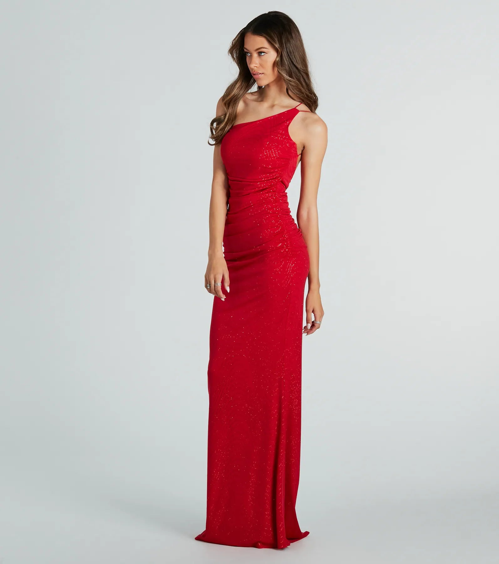 Premium Aileen Glitter Mermaid Gown - Ultimate Red Carpet Style