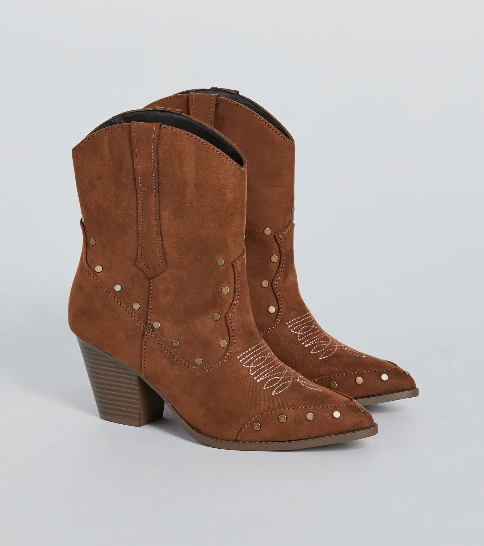Premium Western Studded Booties - Ultimate Country Style