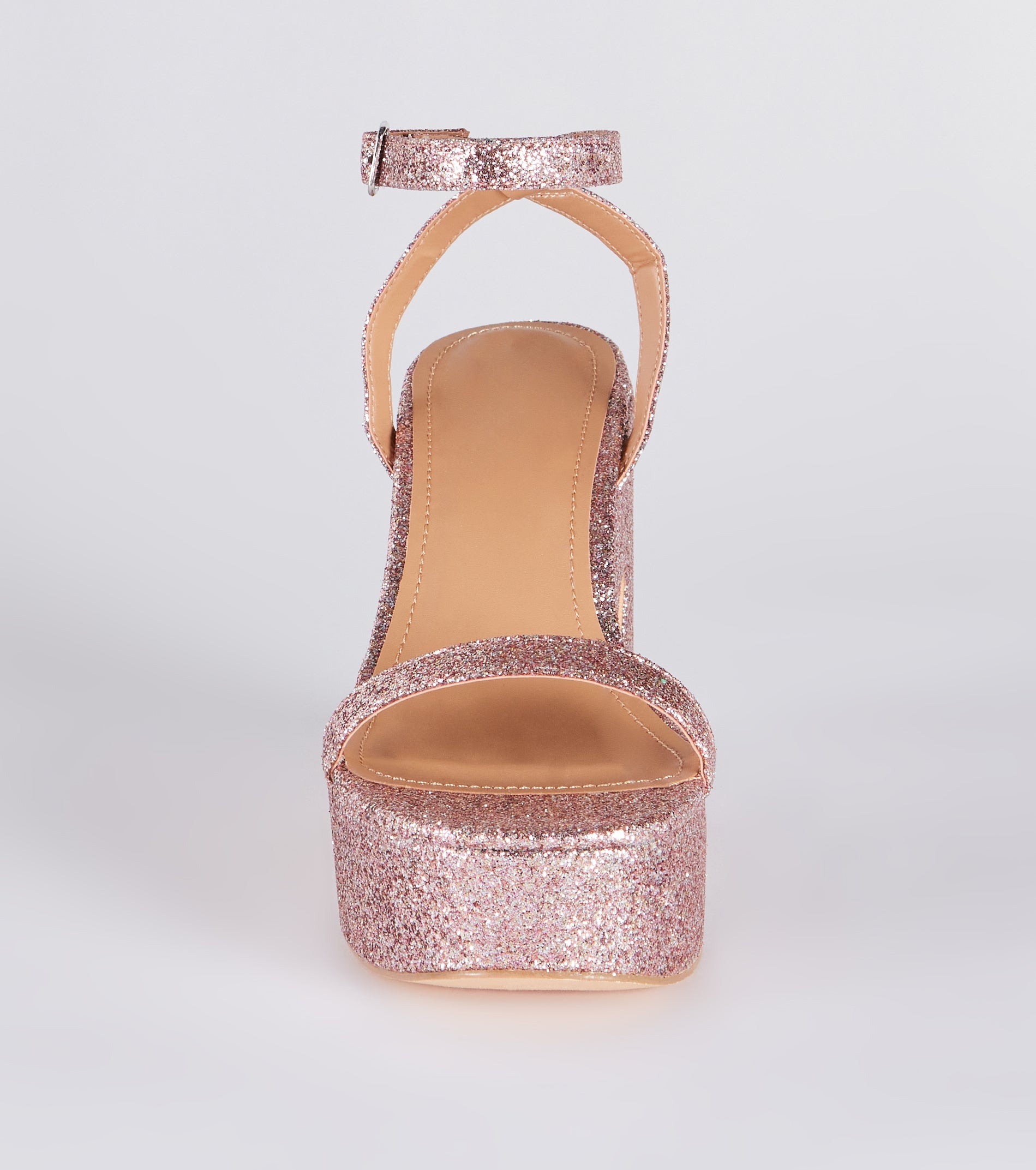 Ultimate Shining Star Glitter Platform Heels - Premium Party Wear