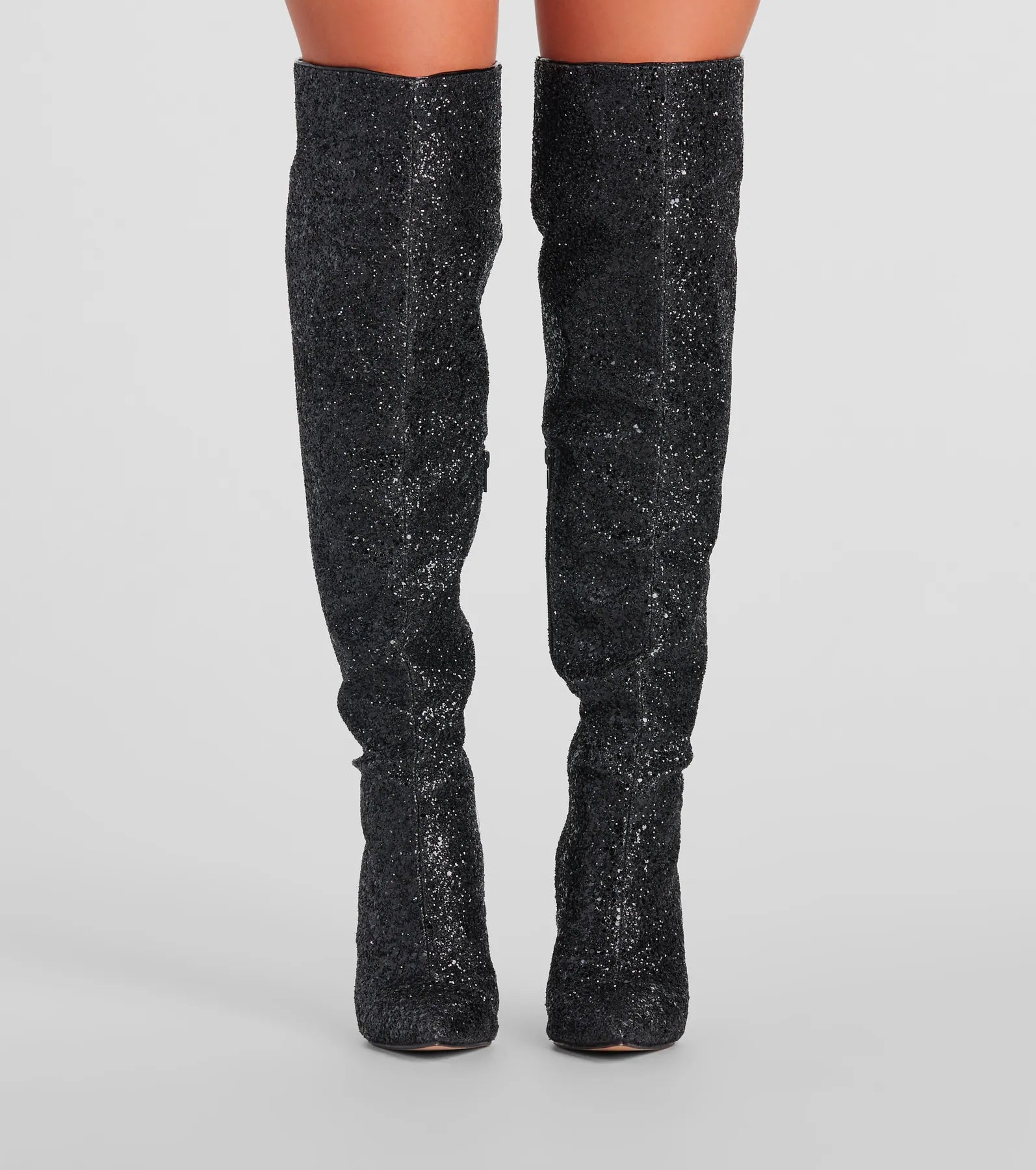 Ultimate Glam Sparkle Over-The-Knee Boots