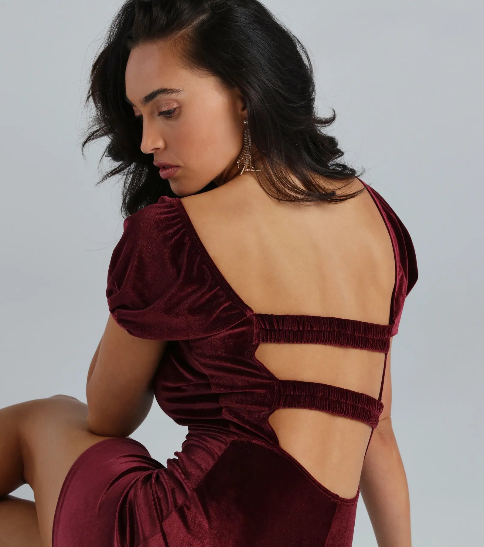 Premium Velvet Bodycon Mini Dress - Ultimate Luxe Look