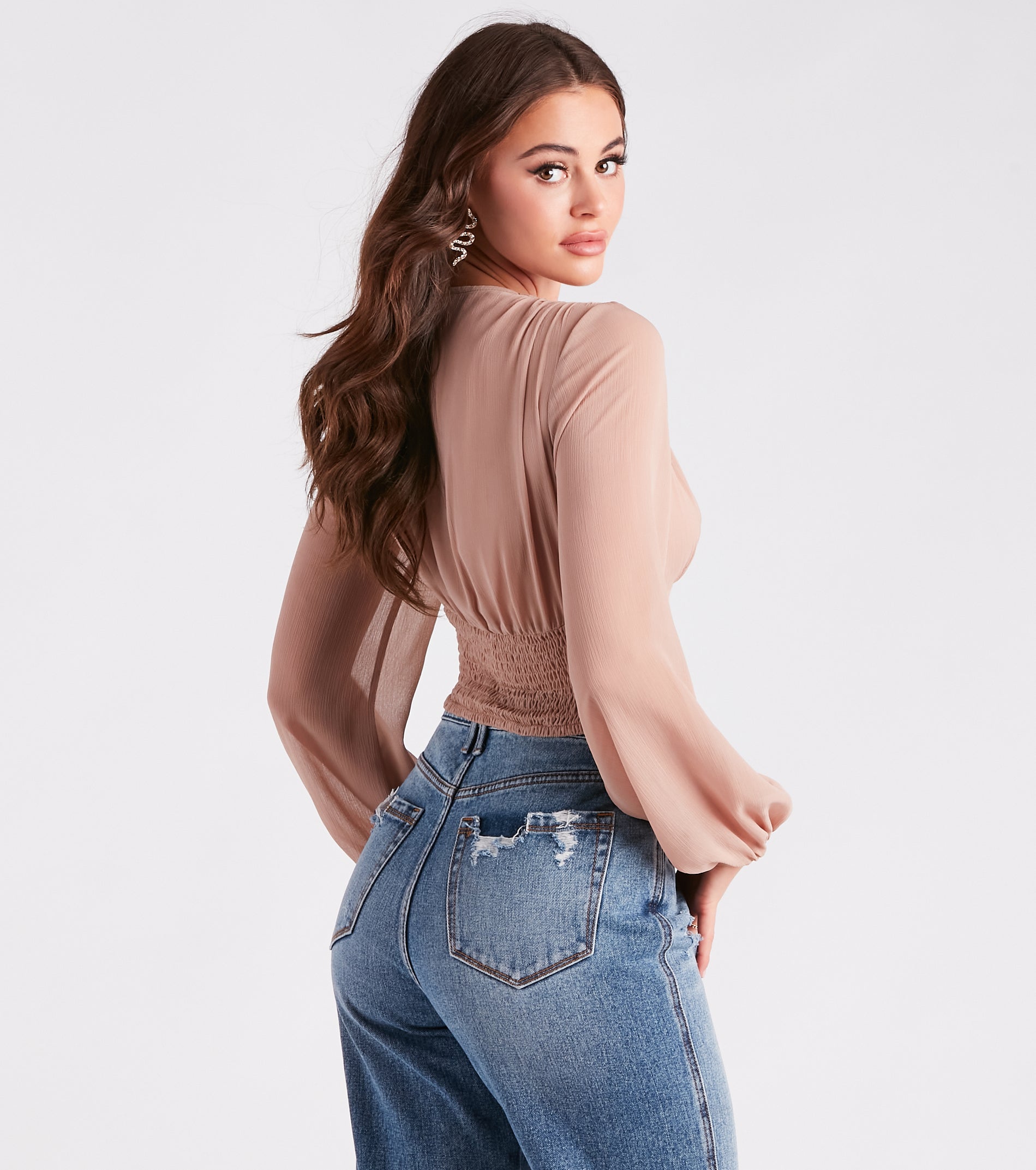 Premium Casual Chic Cropped Blouse - Ultimate Style Upgrade