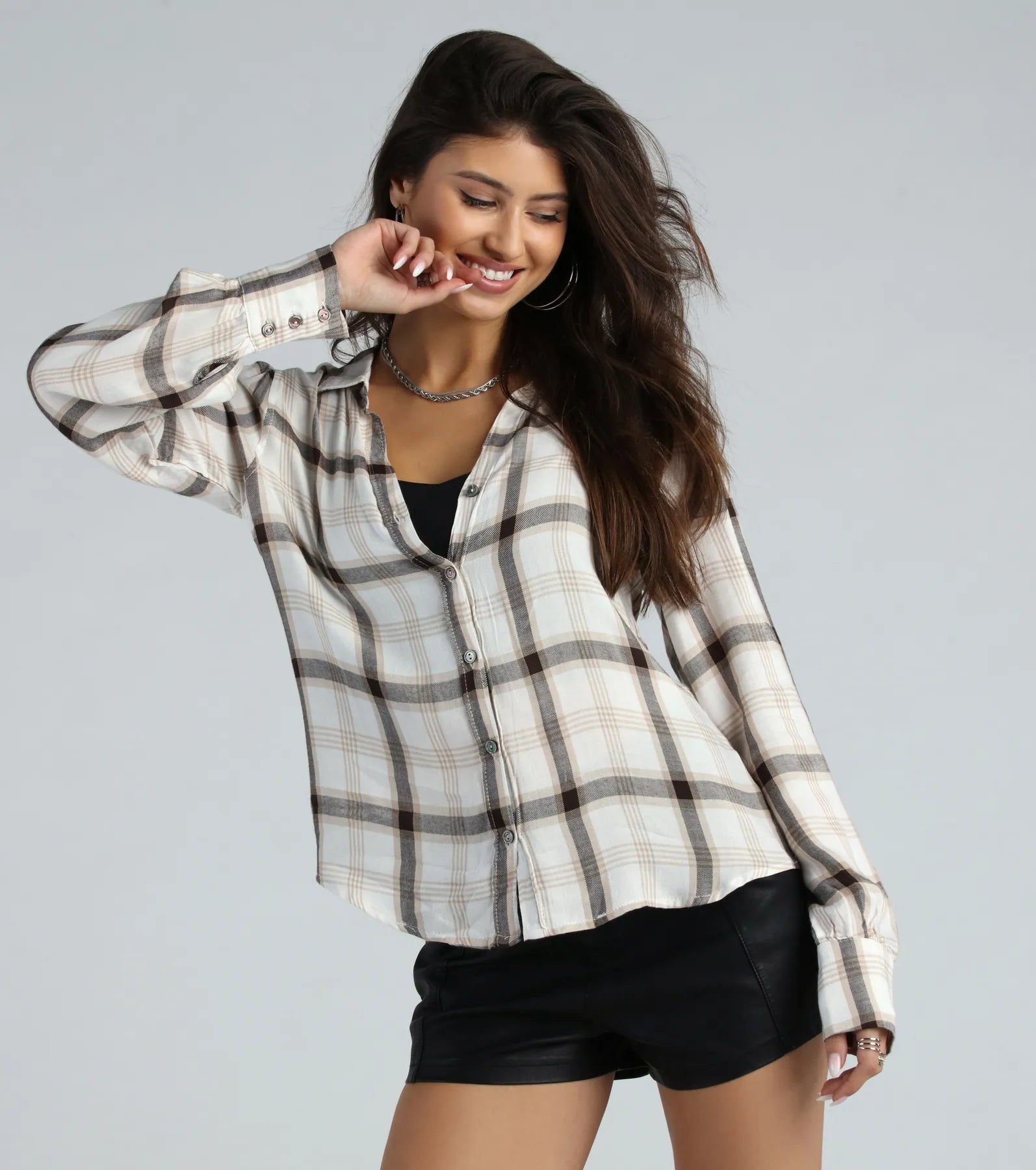 Premium Plaid Button-Down Shirt - Ultimate Casual Staple