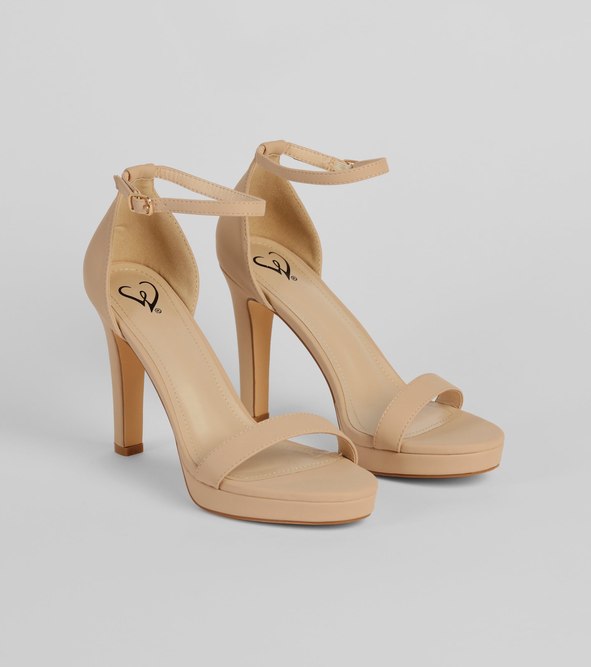 Ultimate Flirty & Fun Nubuck Platform Stiletto Heels - Stylish & Comfortable