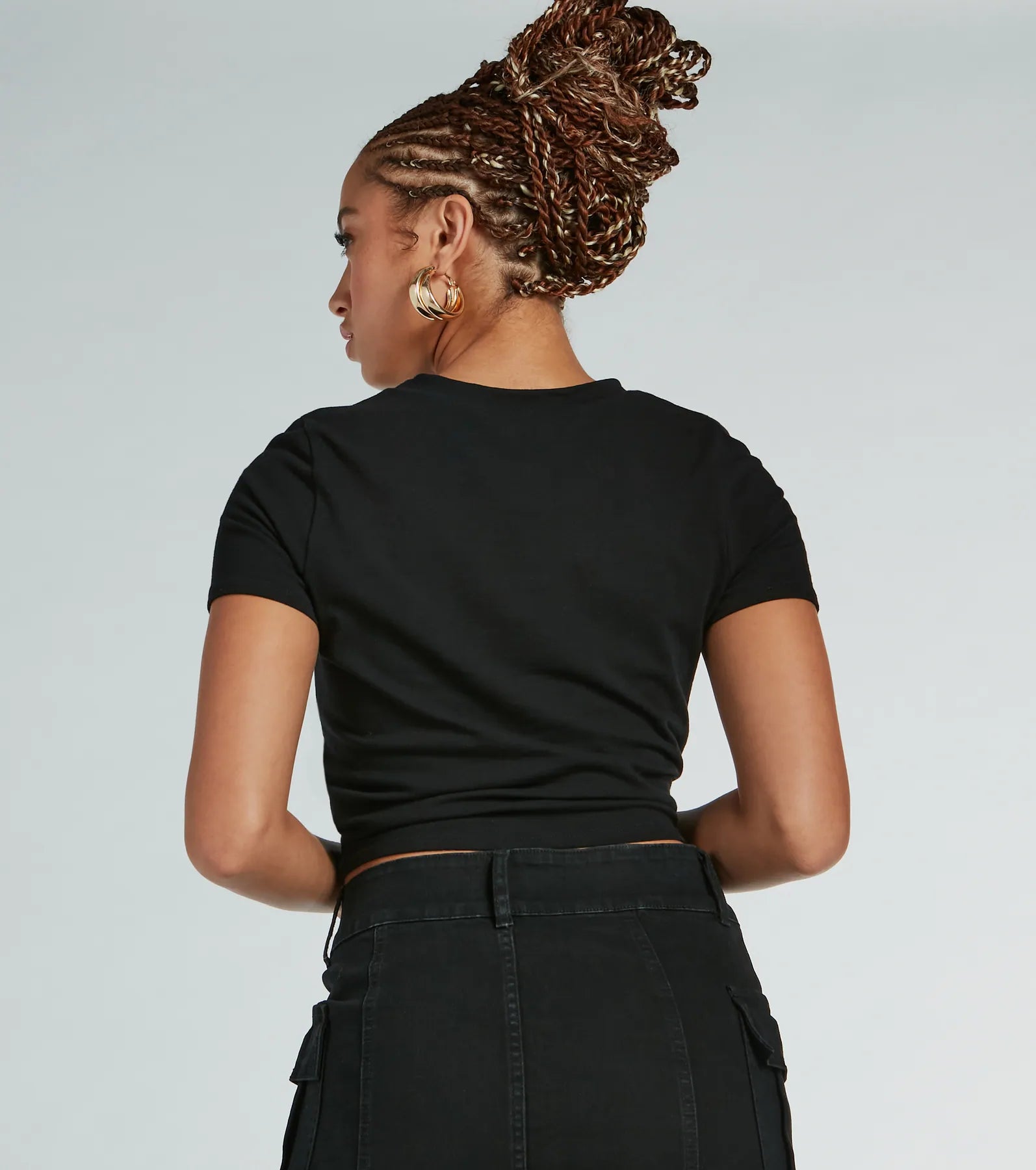 Premium Tequila Sunrise Graphic Crop Tee - Ultimate Summer Style