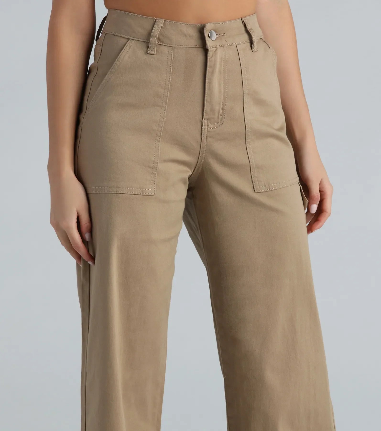 Premium High-Rise Wide-Leg Carpenter Pants - Ultimate Street Style