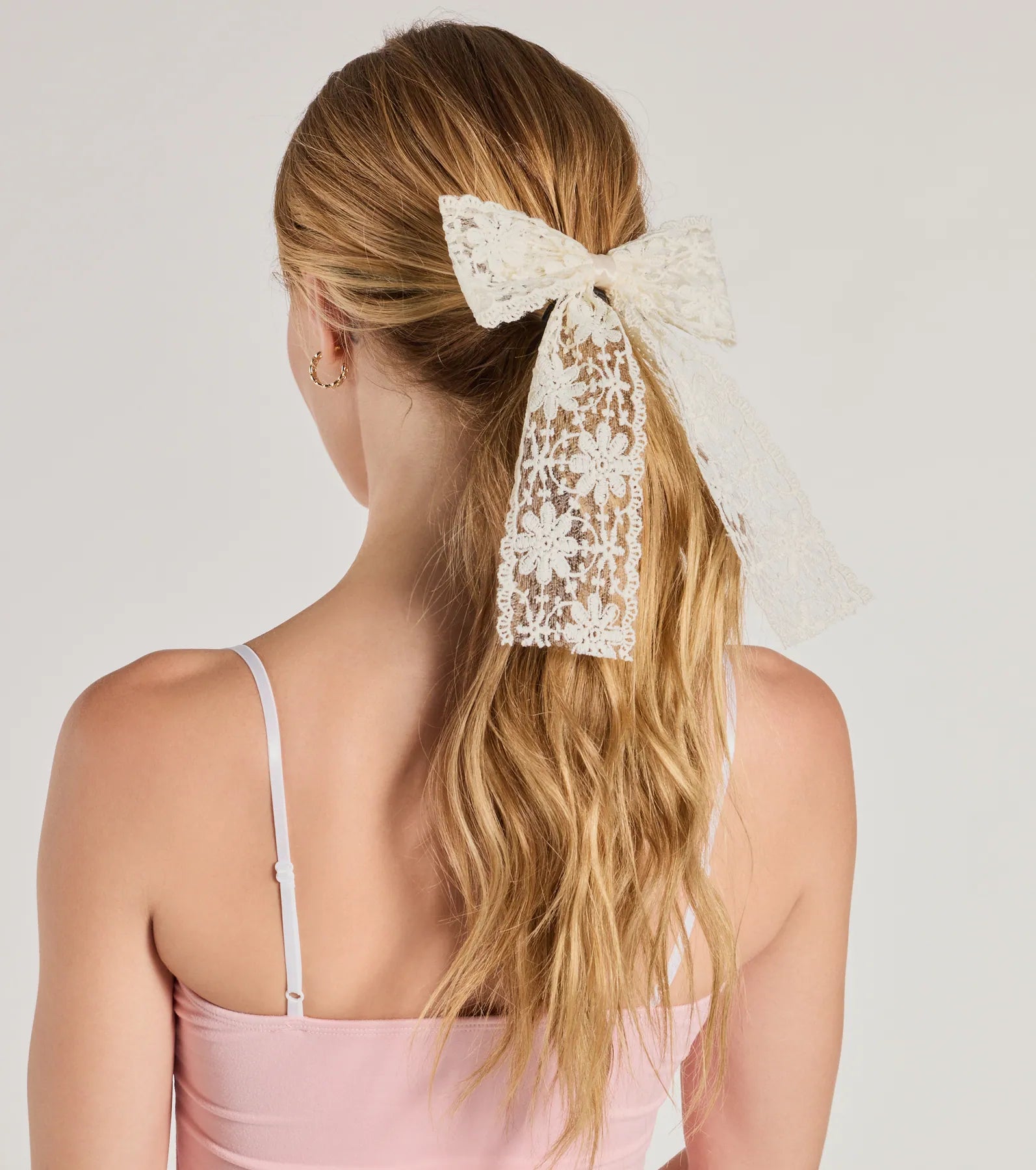 Premium Floral Lace Hair Bow Barrette - Ultimate Style Upgrade