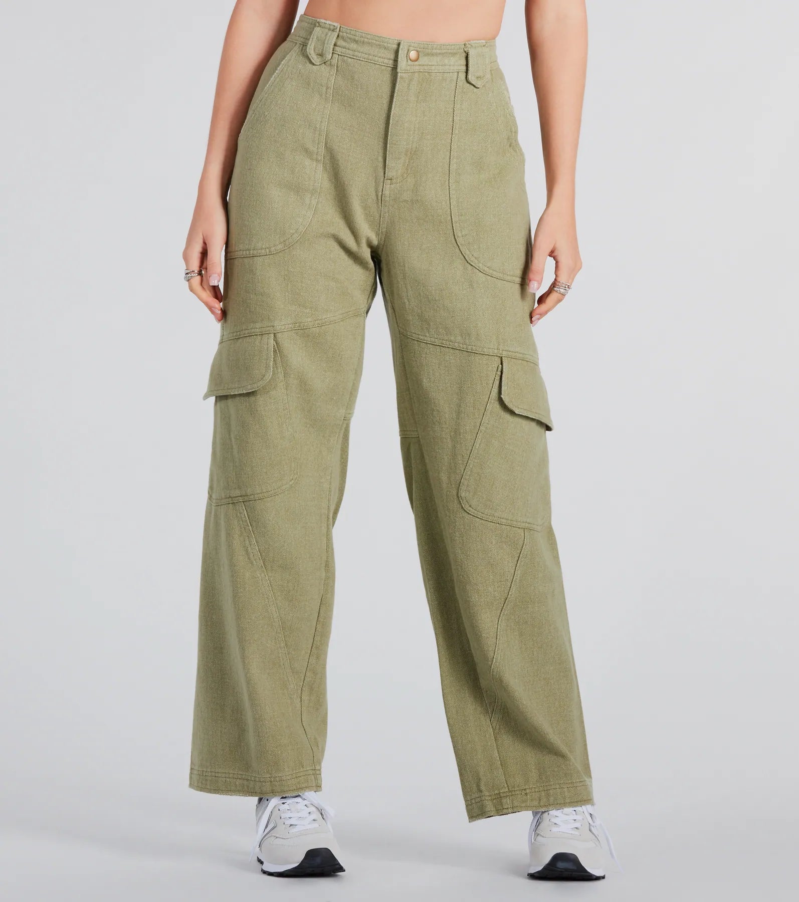 Premium Casual Mood Wide-Leg Cargo Pants - Upgrade Your Style