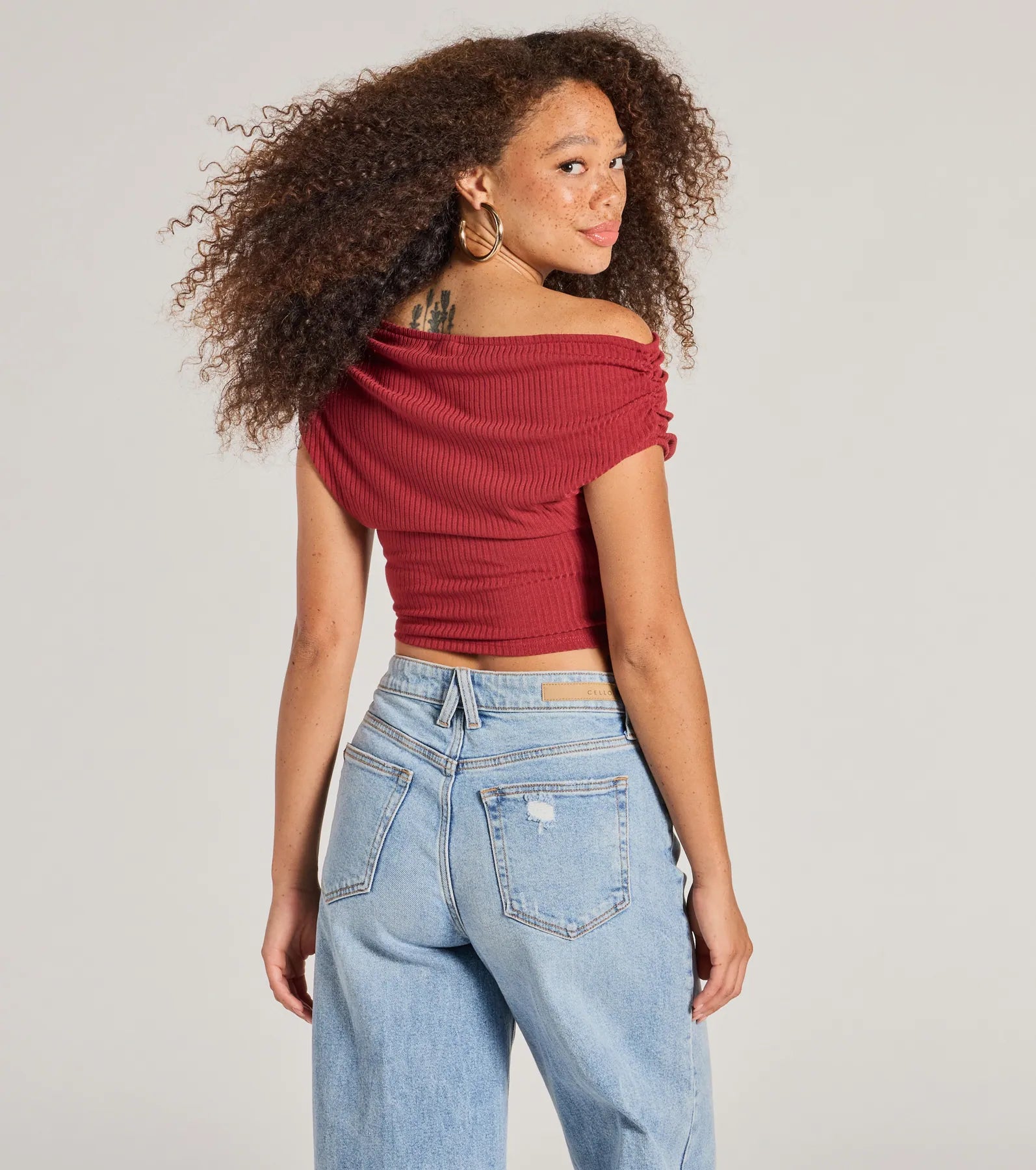 Ultimate Elevated Fave One-Shoulder Crop Top