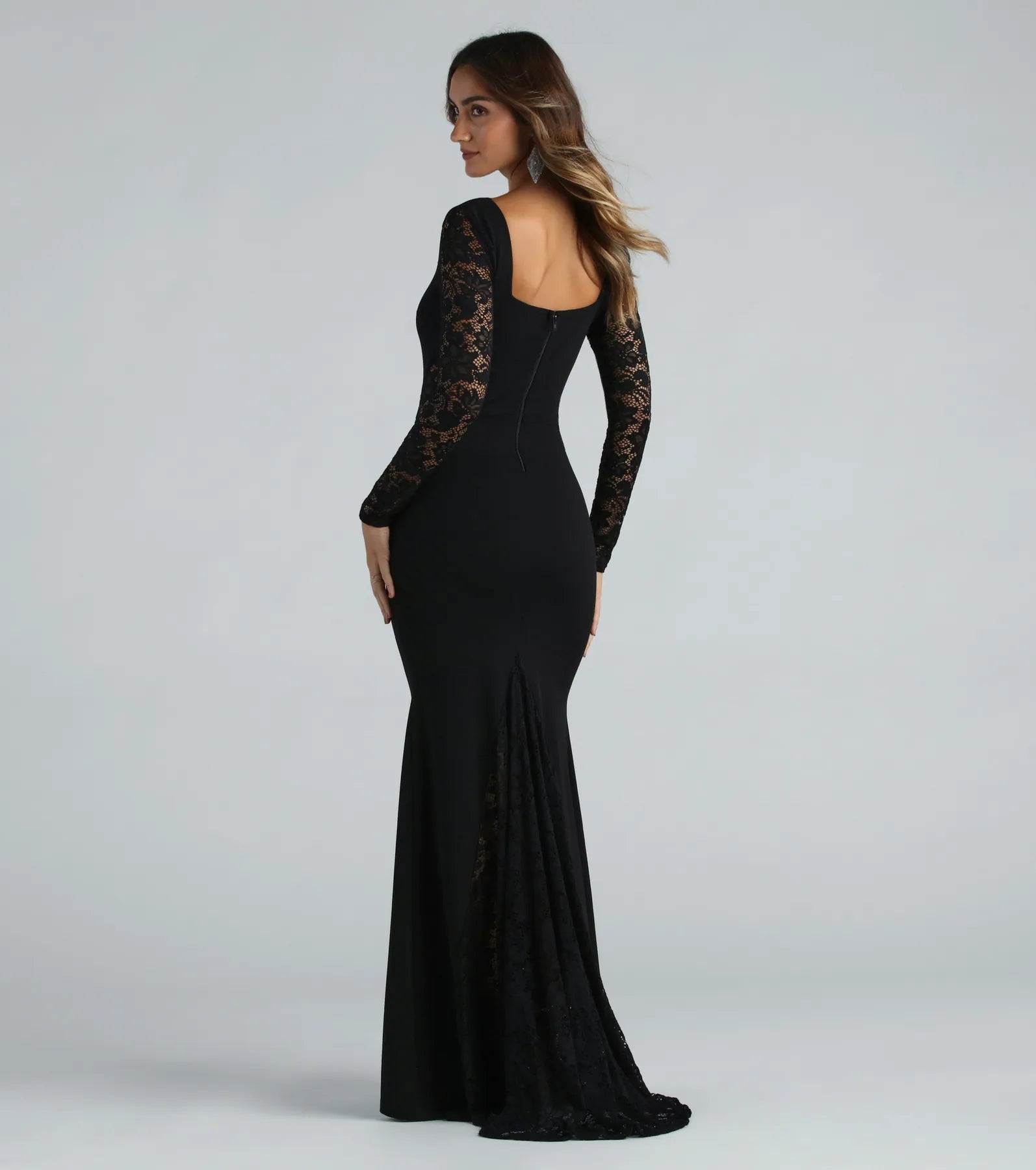 Ultimate Gigi Premium Crepe Lace Mermaid Gown
