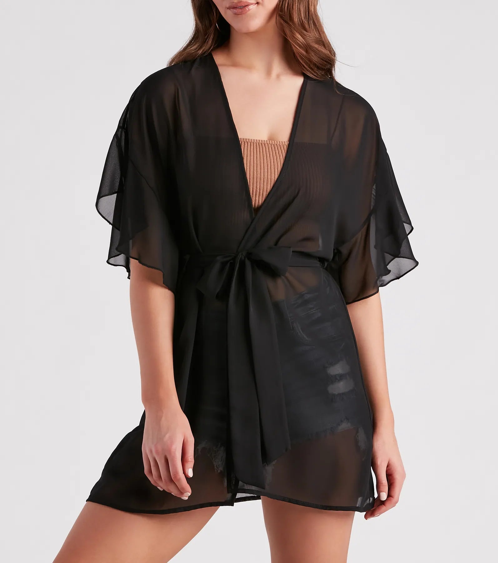 Ultimate Sheer Chiffon Kimono - Beach & Vacation Essential