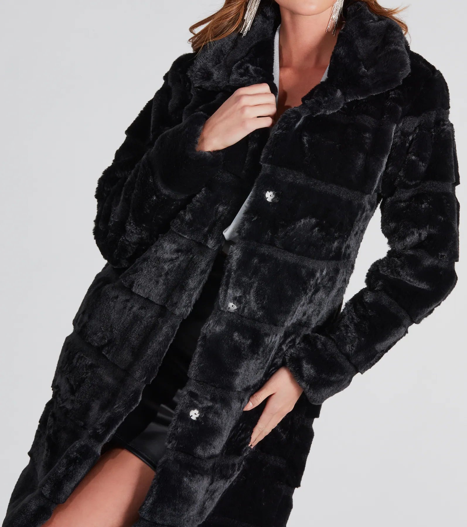 Ultimate Luxe Long Faux Fur Coat – Premium Winter Style