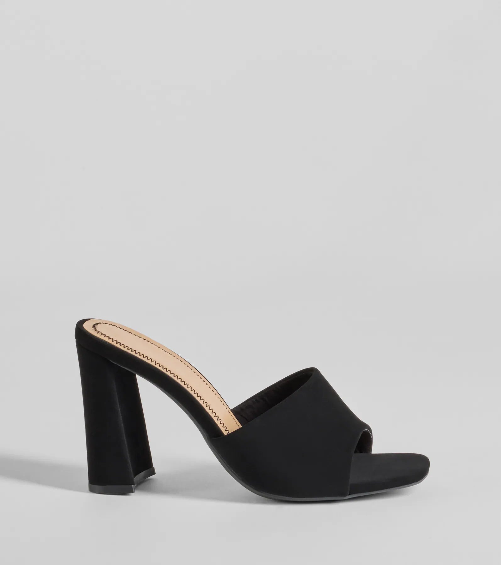 Premium Nubuck Square Toe Block Heels - Ultimate Summer Style