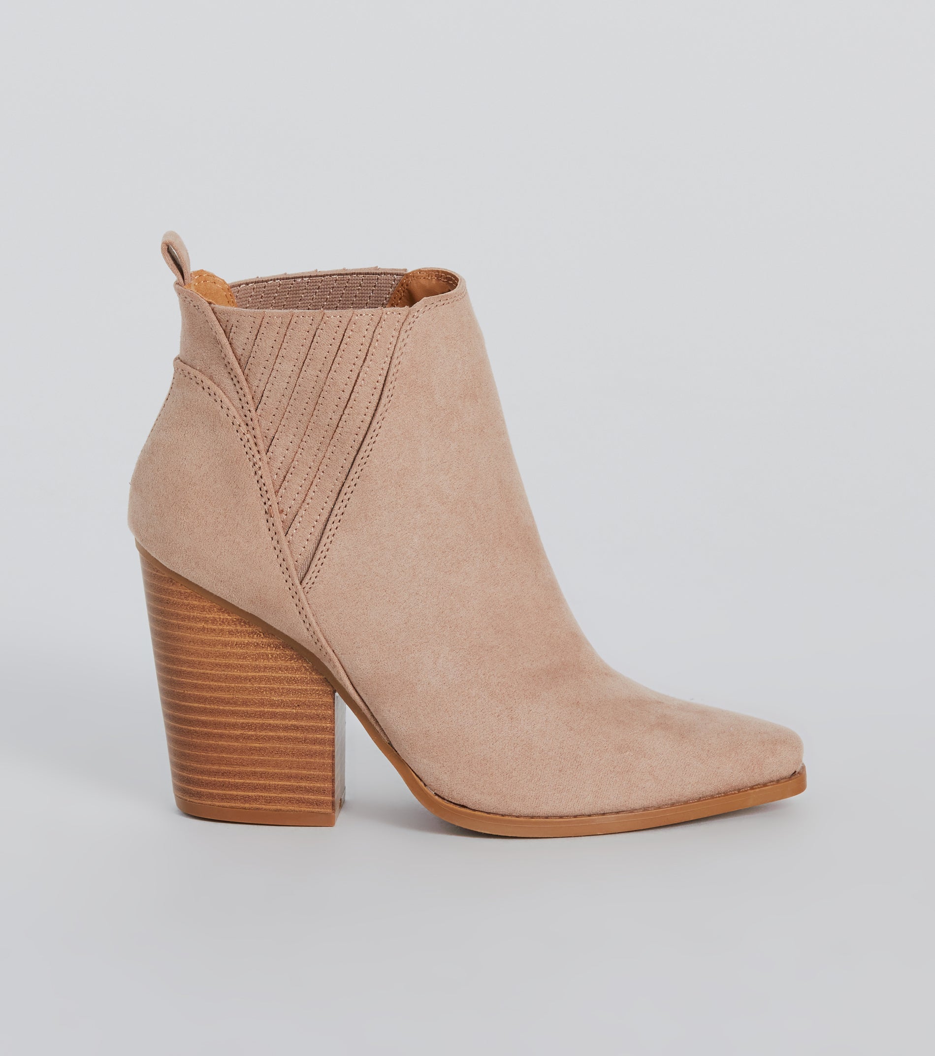 Ultimate Western Chic Block Heel Booties