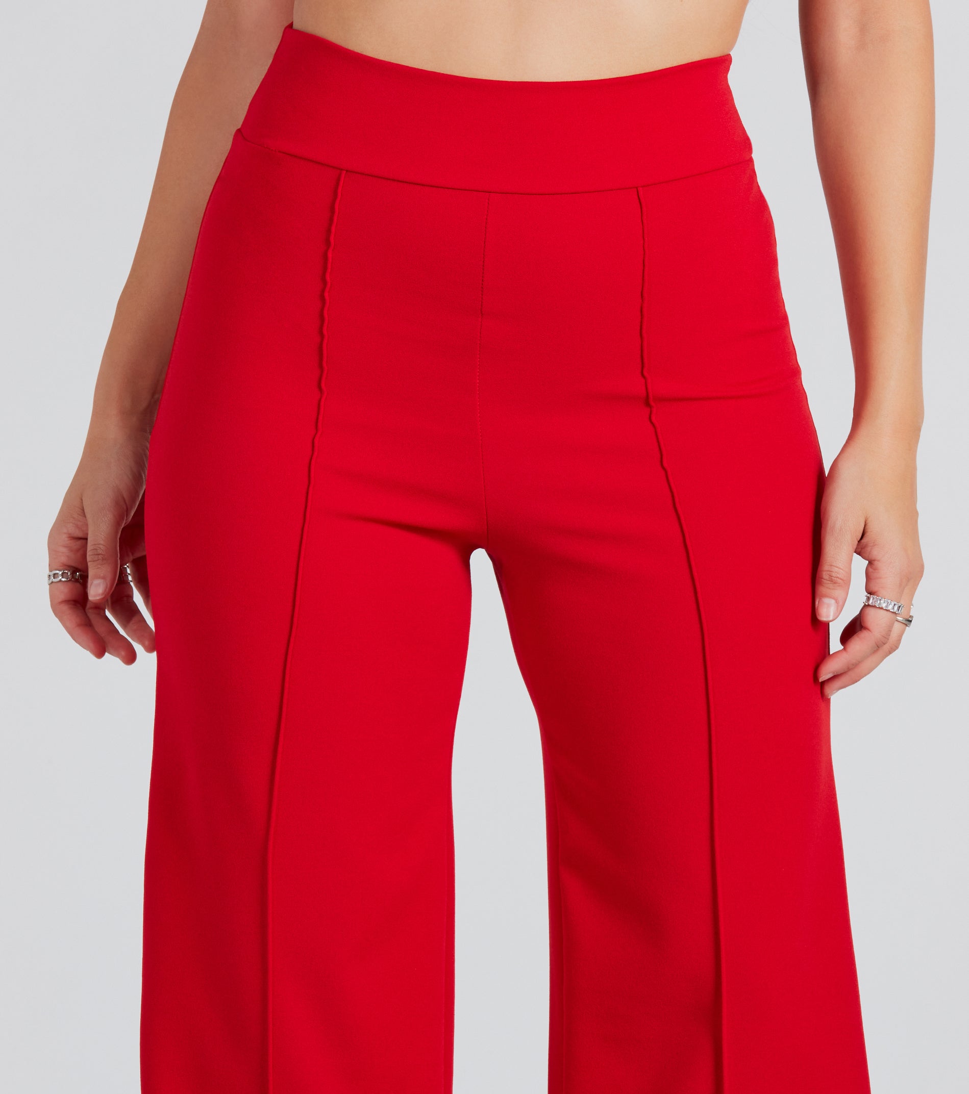 Ultimate Chic High Waist Wide-Leg Pants - Premium Office to Evening Style