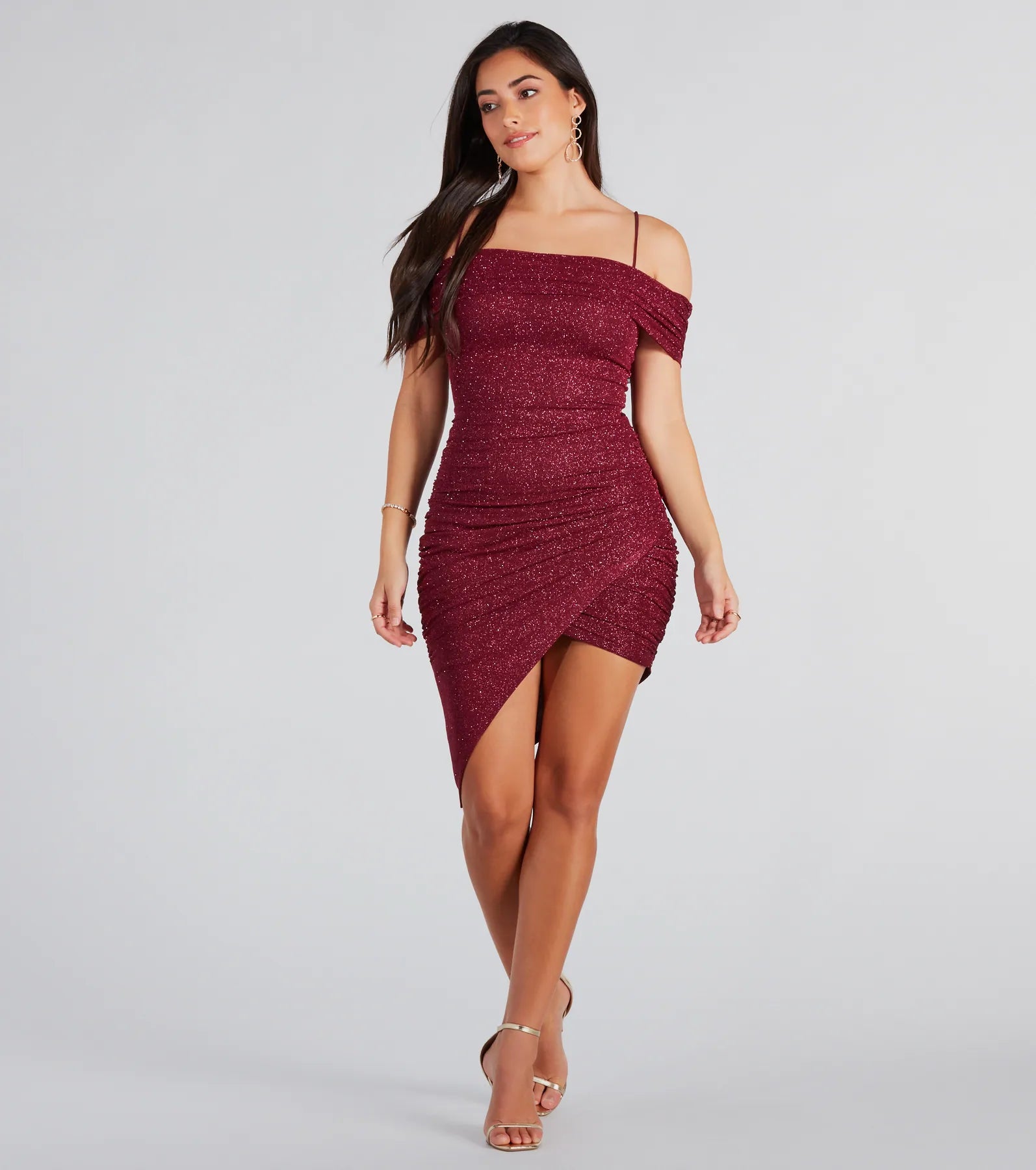 Ultimate Glamour: Midnight Illusions Bodycon Dress