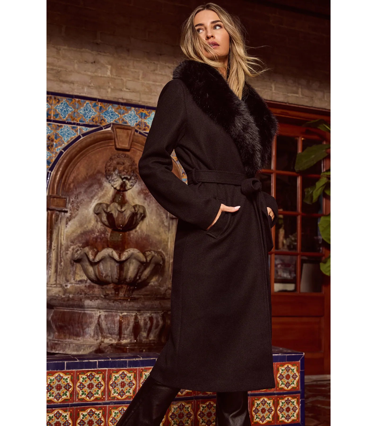 Premium Lavish Layers Faux Wool Trench Coat - Ultimate Winter Style