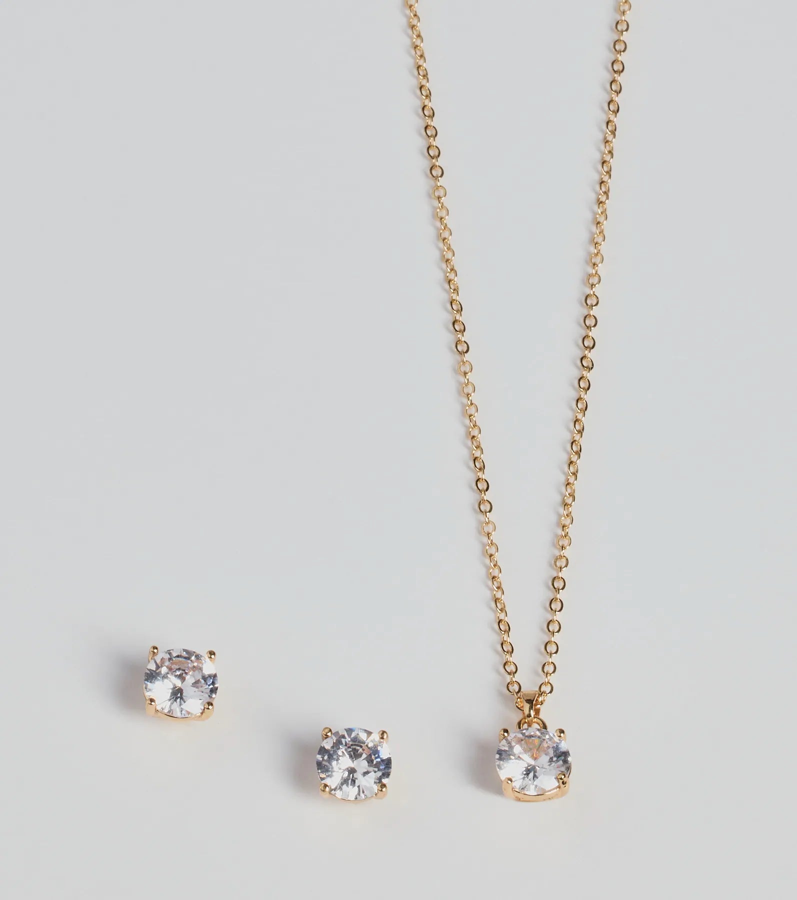 Premium True Luxe Rhinestone Jewelry Set