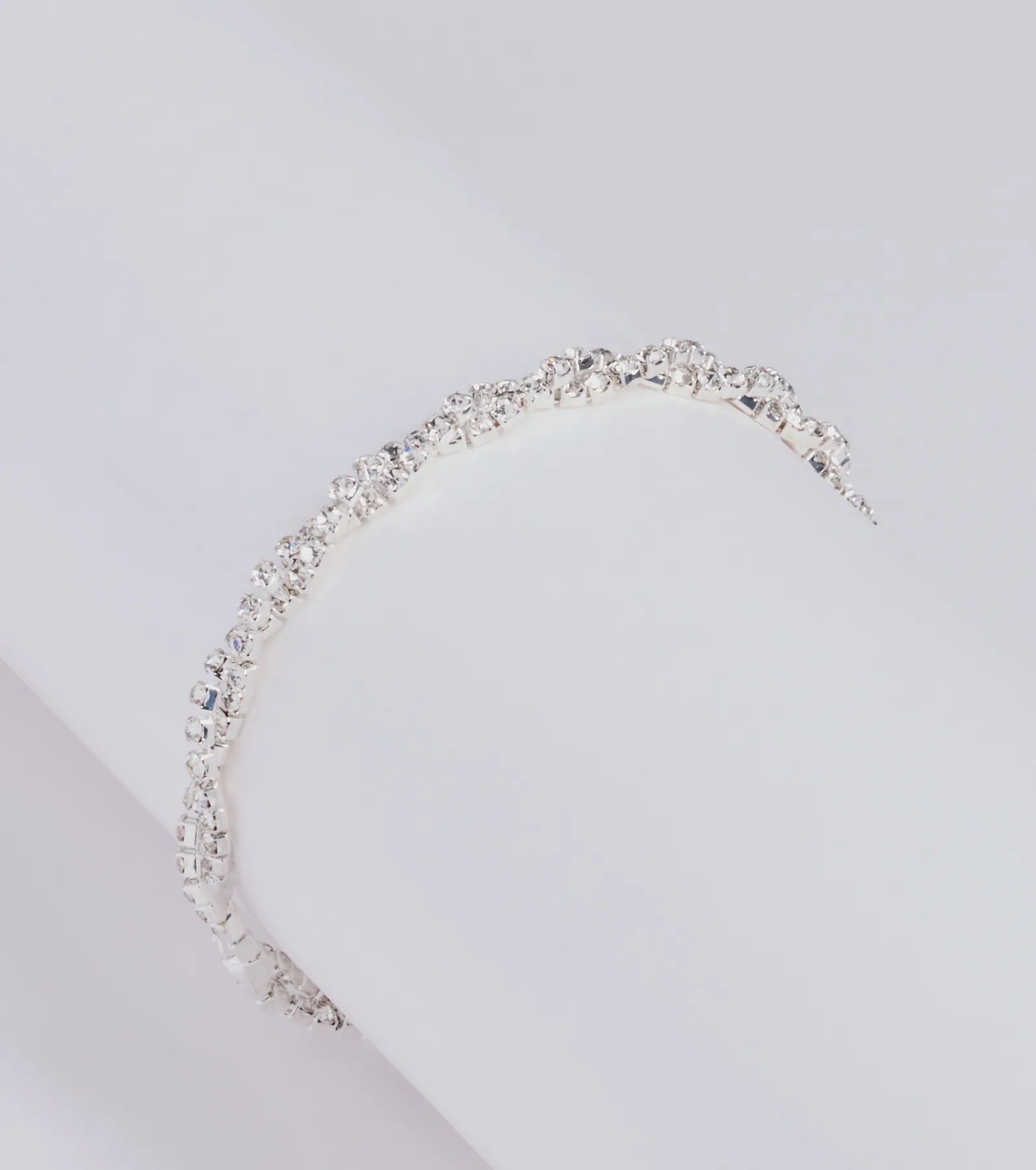 Ultimate Luxe Rhinestone Twist Bracelet