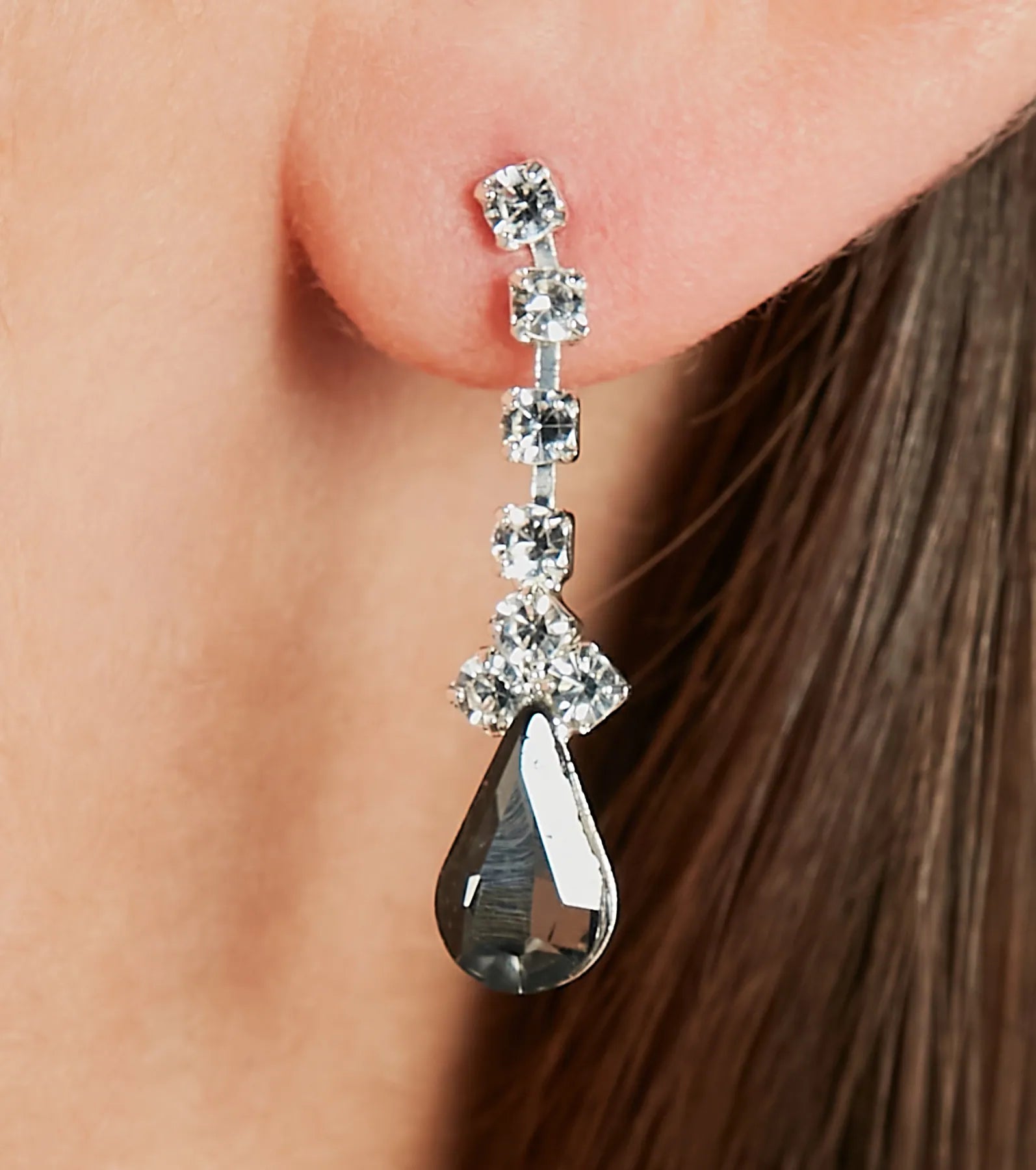 Premium Luxe Era Gemstone Jewelry Set - Necklace & Earrings